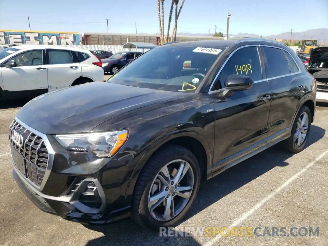 2 Photograph of a damaged car WA1DECF38L1097852 AUDI Q3 2020