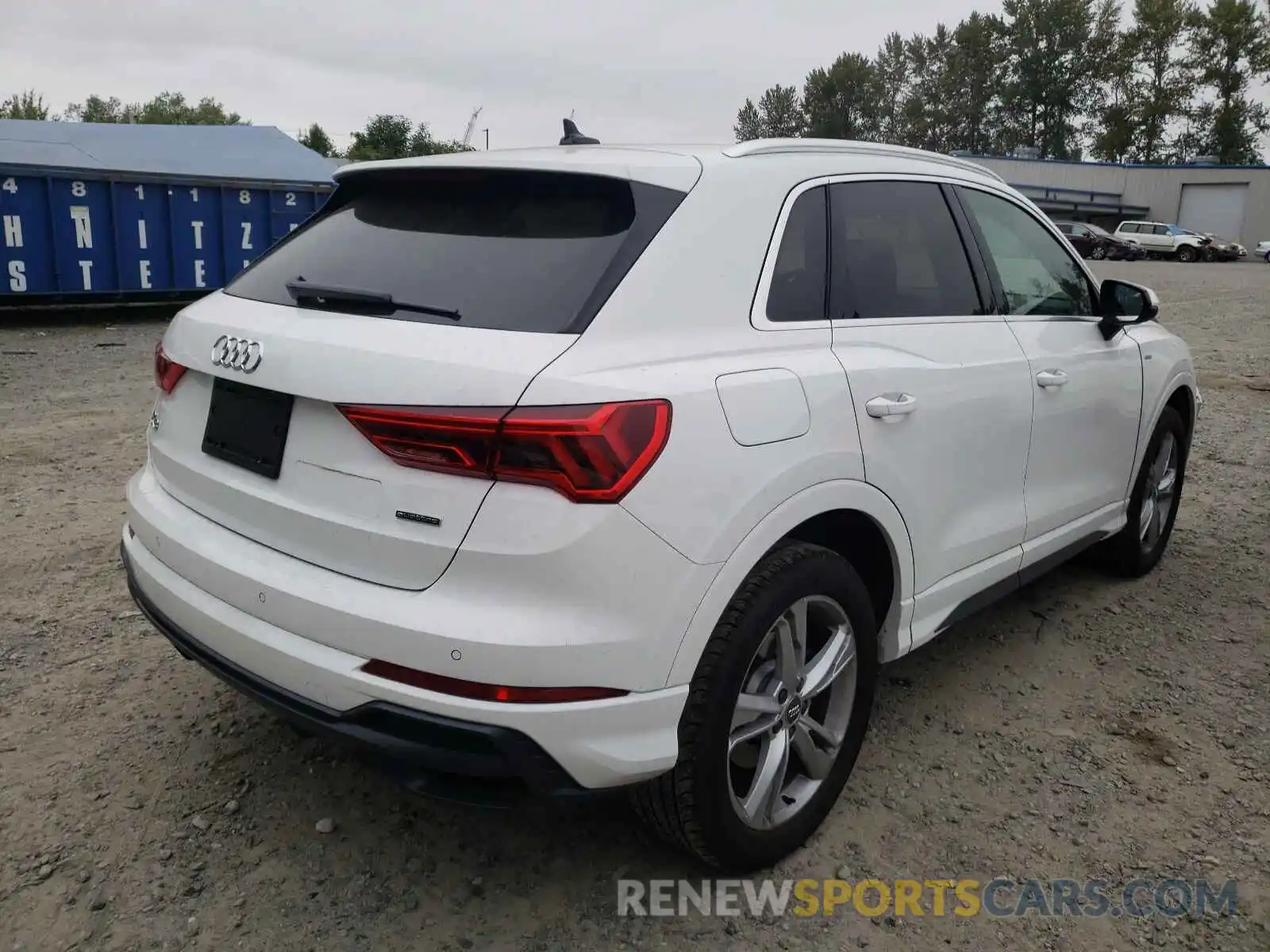 4 Фотография поврежденного автомобиля WA1DECF38L1122801 AUDI Q3 2020