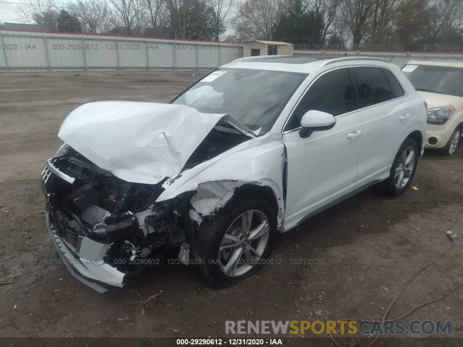 2 Photograph of a damaged car WA1DECF39L1107322 AUDI Q3 2020