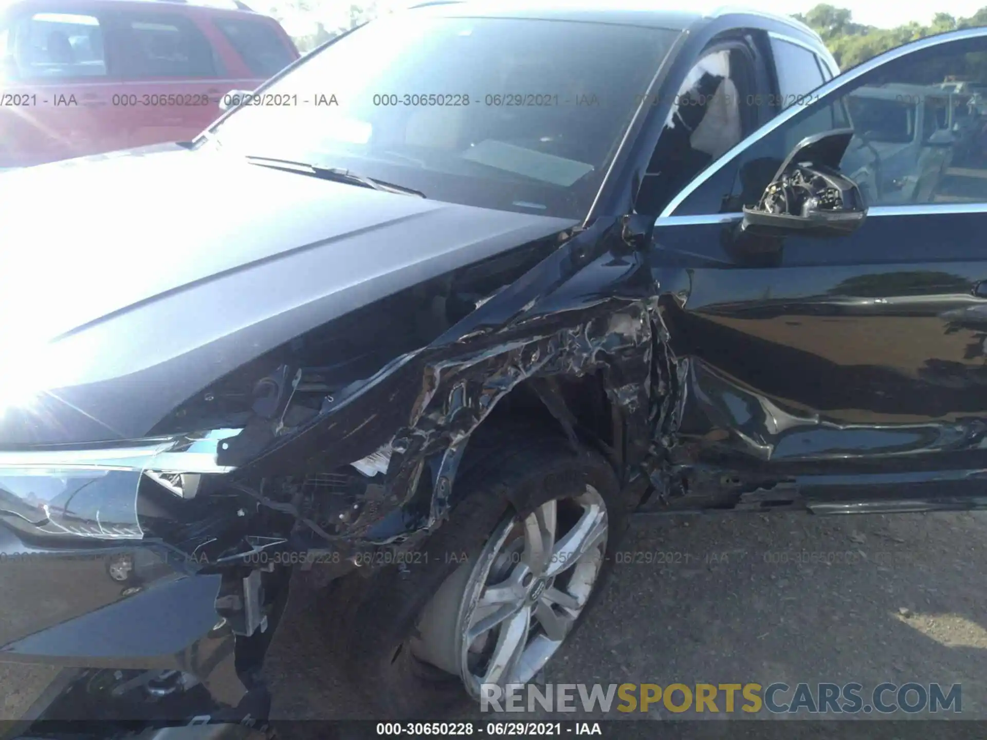 6 Photograph of a damaged car WA1DECF3XL1023896 AUDI Q3 2020