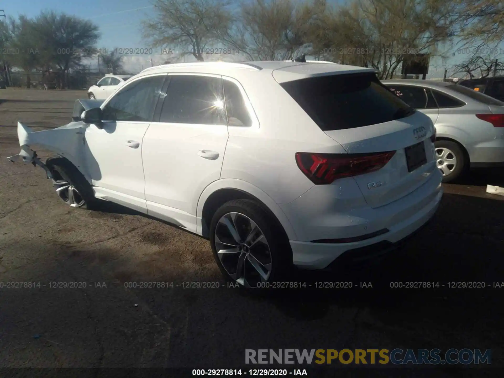 3 Photograph of a damaged car WA1EECF30L1007887 AUDI Q3 2020