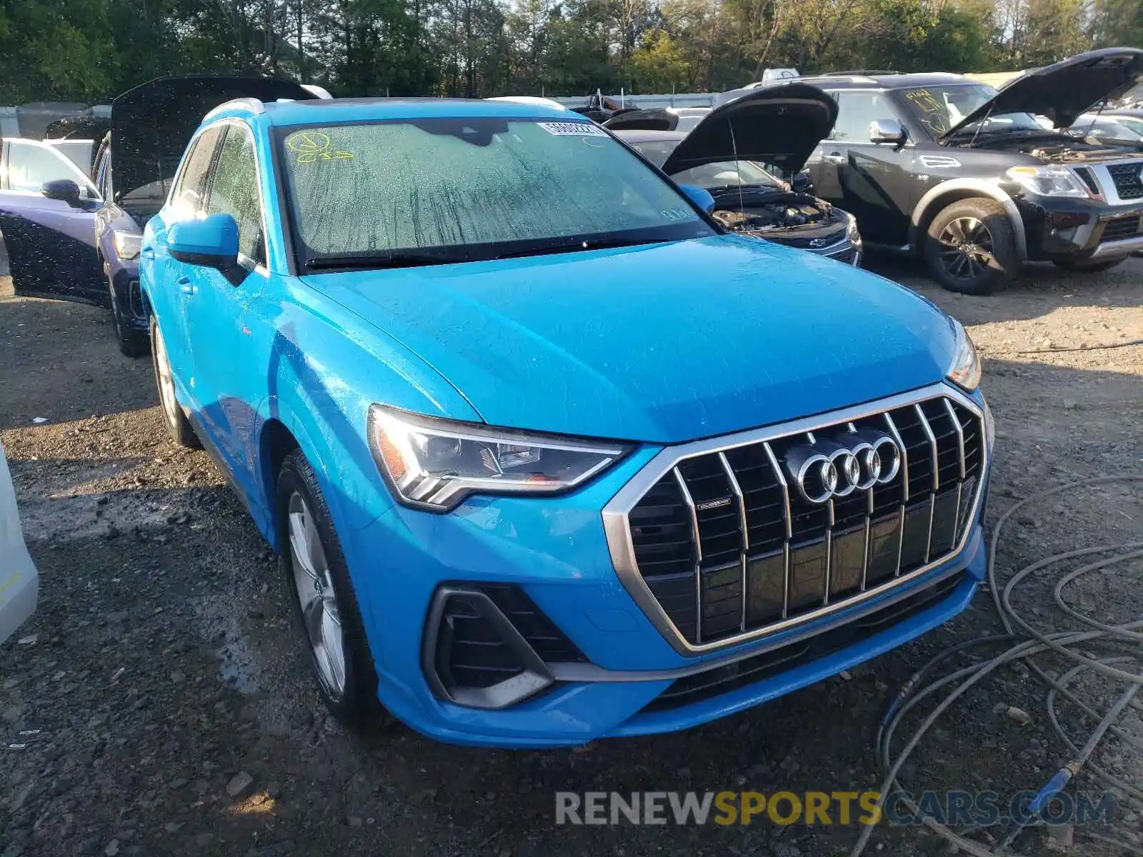 1 Фотография поврежденного автомобиля WA1EECF30L1016590 AUDI Q3 2020