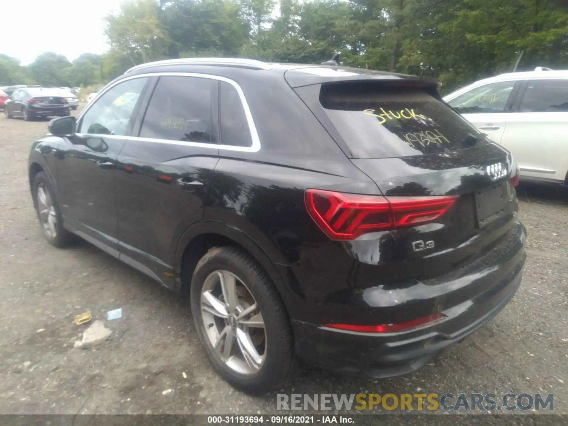 3 Photograph of a damaged car WA1EECF30L1024656 AUDI Q3 2020