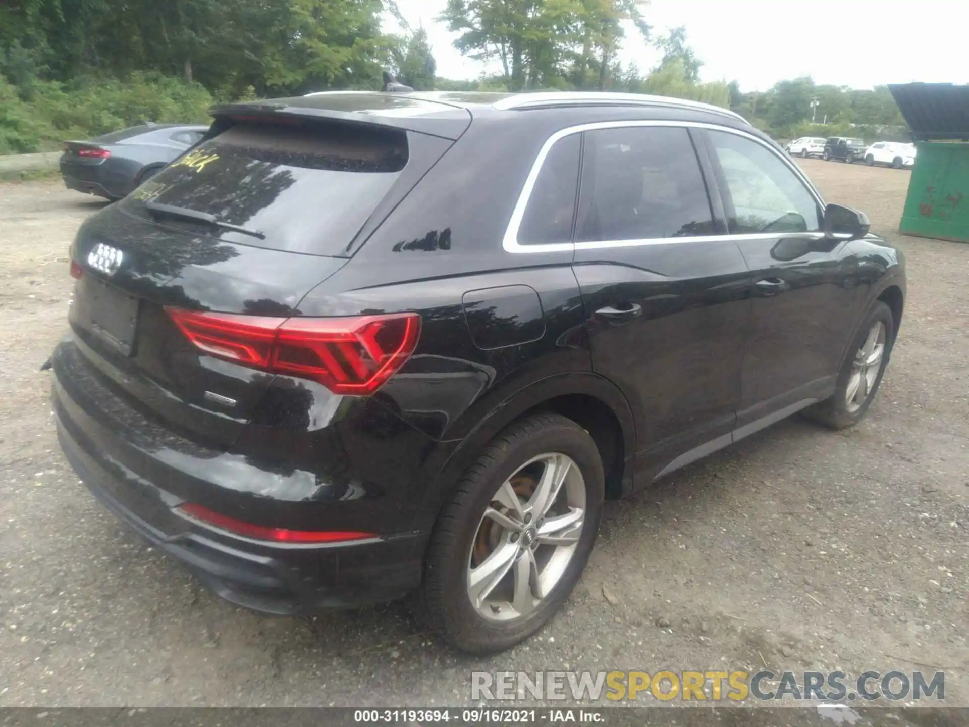 4 Photograph of a damaged car WA1EECF30L1024656 AUDI Q3 2020