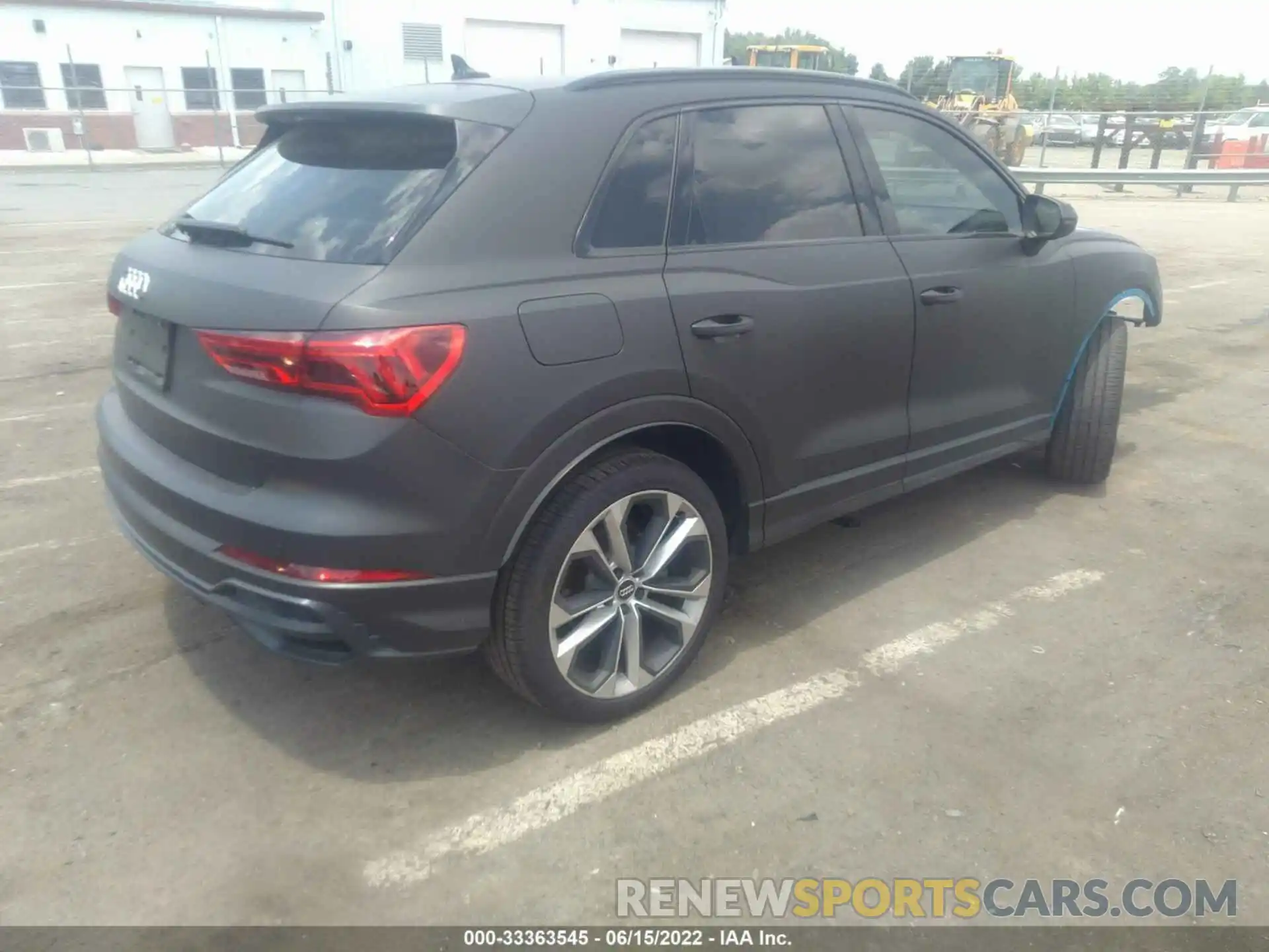 4 Фотография поврежденного автомобиля WA1EECF31L1014847 AUDI Q3 2020