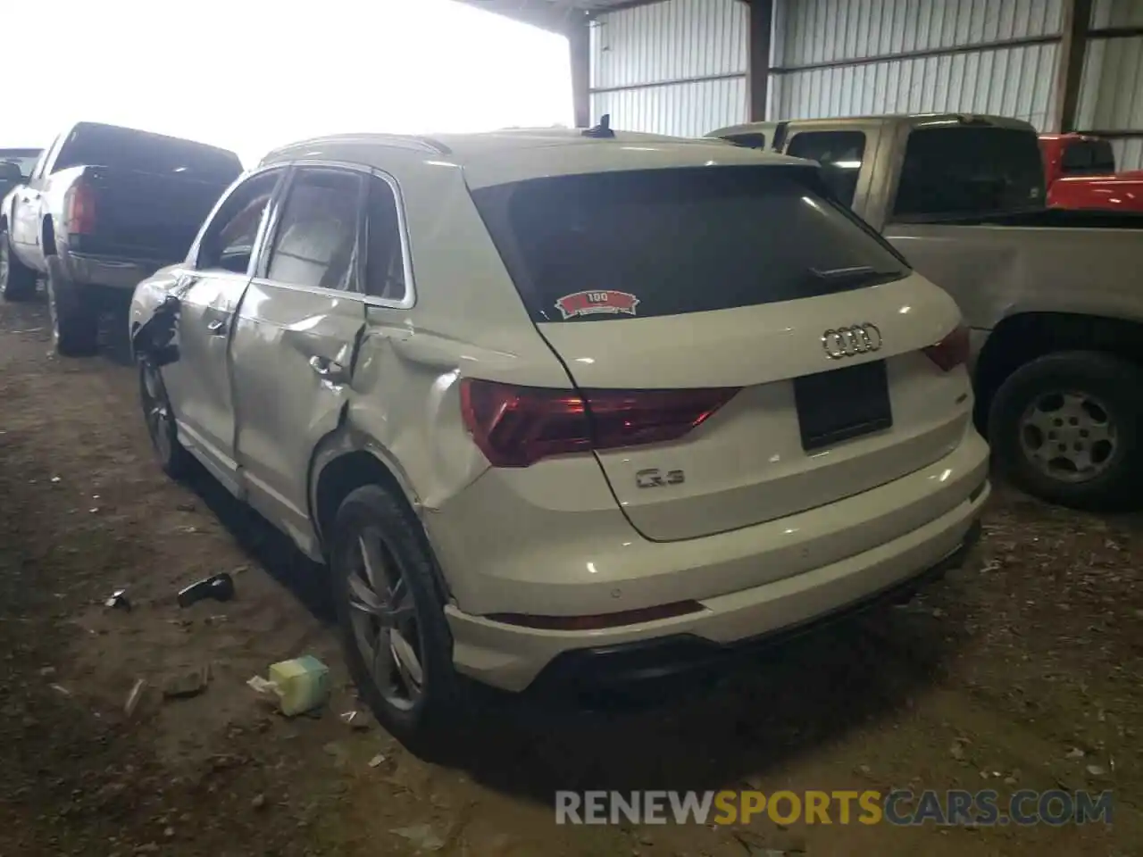 3 Фотография поврежденного автомобиля WA1EECF32L1013335 AUDI Q3 2020