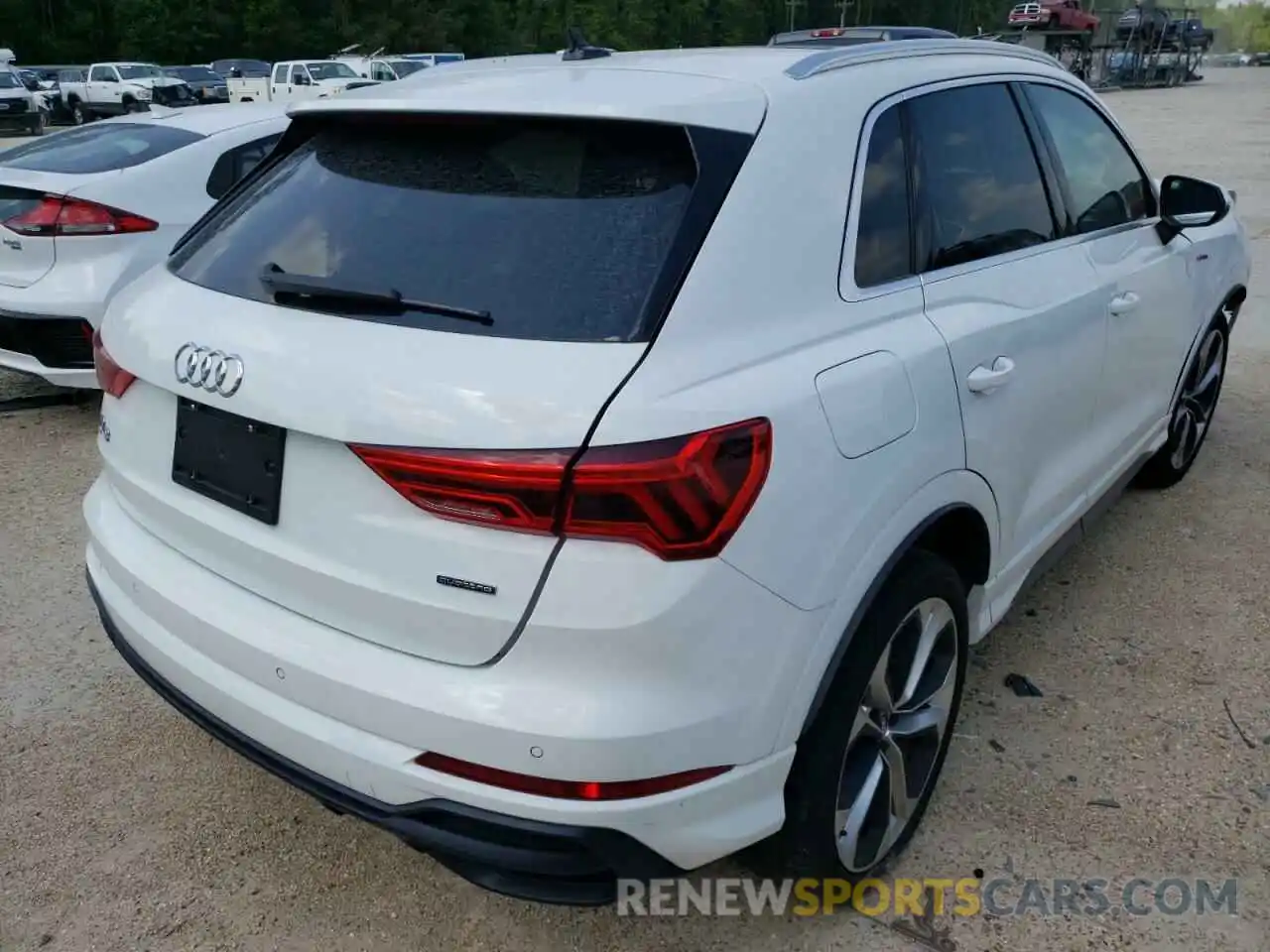 4 Фотография поврежденного автомобиля WA1EECF32L1078492 AUDI Q3 2020