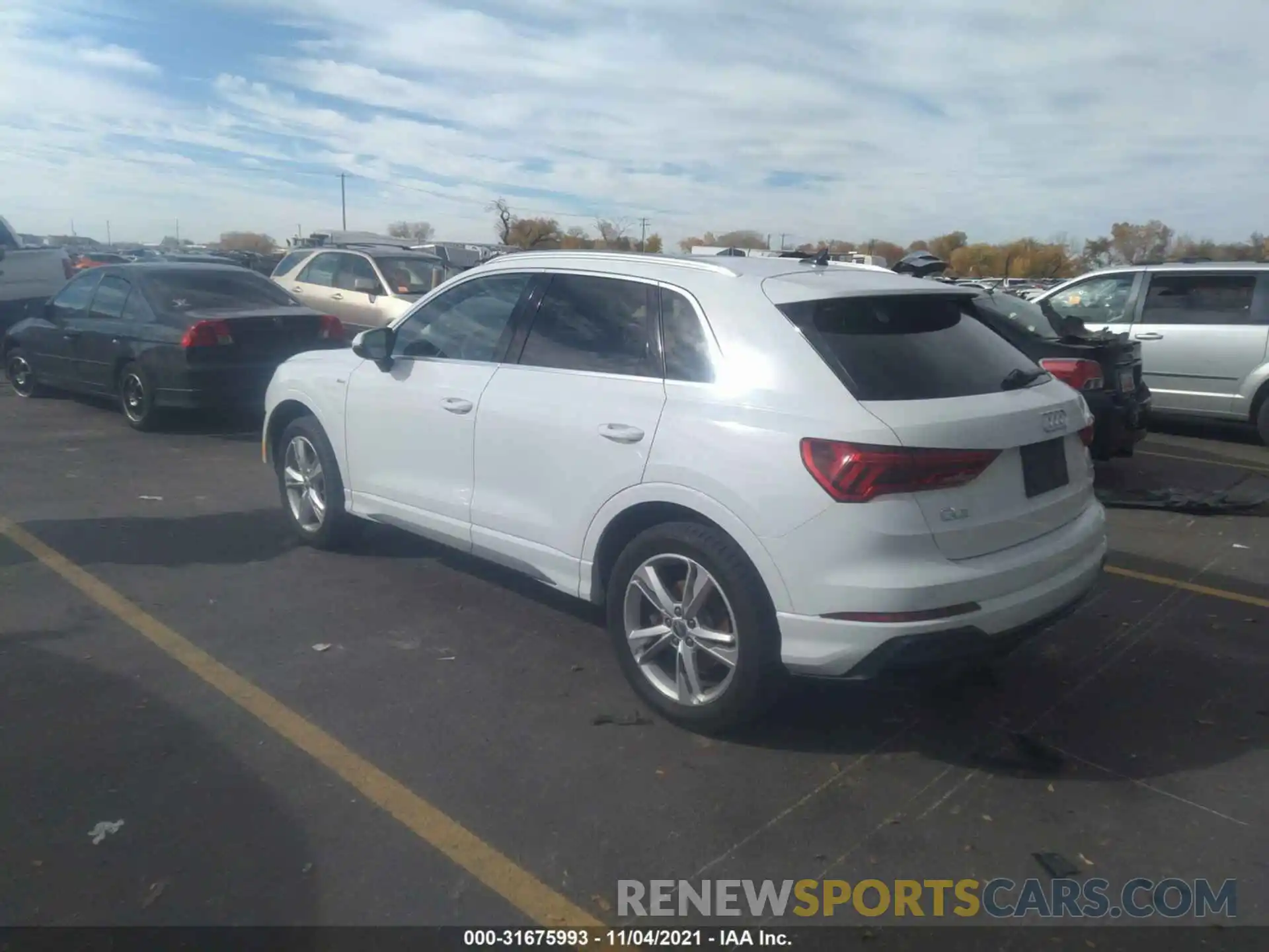 3 Photograph of a damaged car WA1EECF33L1004207 AUDI Q3 2020