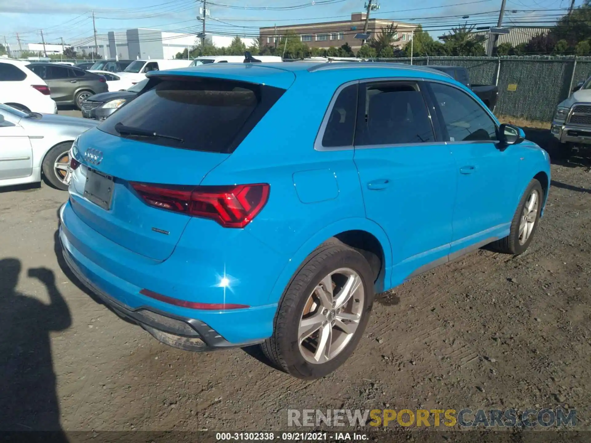 4 Фотография поврежденного автомобиля WA1EECF33L1011724 AUDI Q3 2020