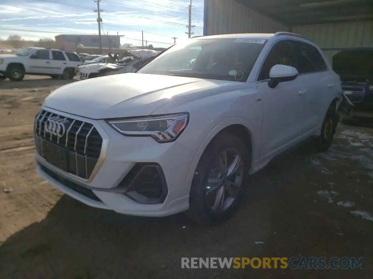 2 Photograph of a damaged car WA1EECF33L1041483 AUDI Q3 2020