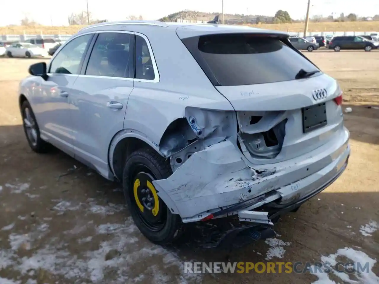 3 Photograph of a damaged car WA1EECF33L1041483 AUDI Q3 2020