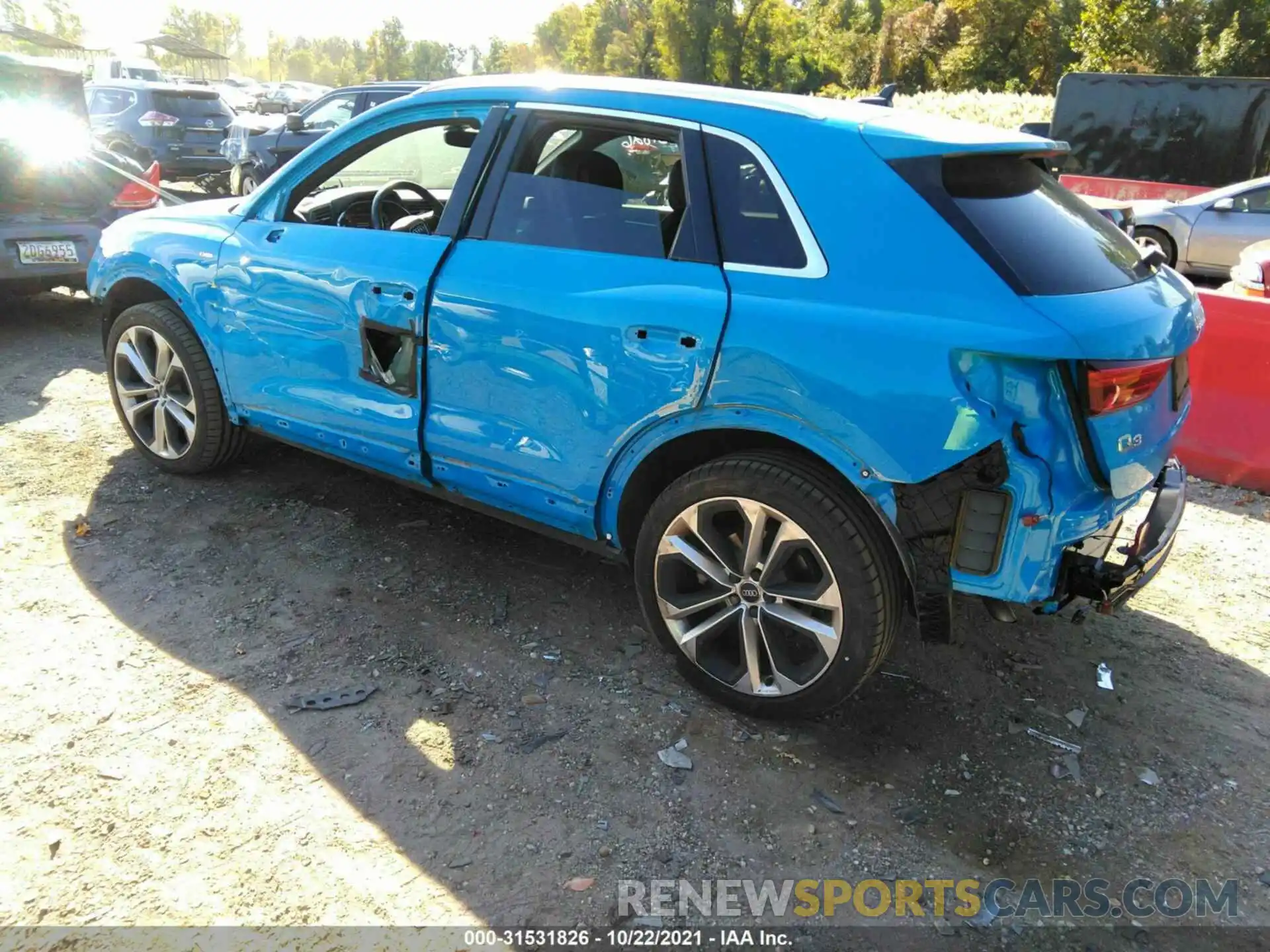 3 Photograph of a damaged car WA1EECF35L1010929 AUDI Q3 2020