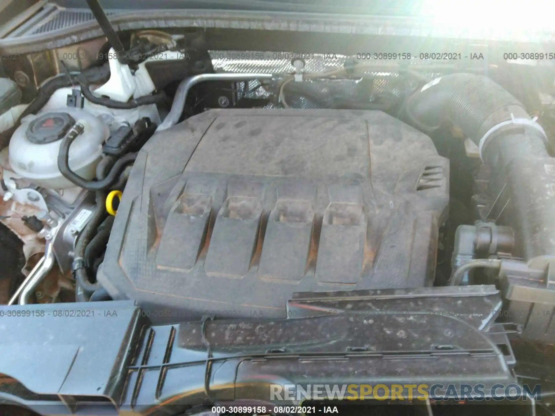 10 Photograph of a damaged car WA1EECF35L1021817 AUDI Q3 2020