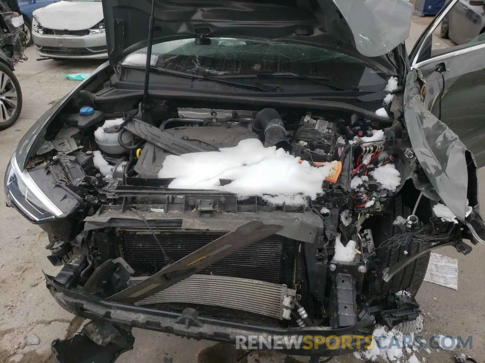 7 Photograph of a damaged car WA1EECF35L1038455 AUDI Q3 2020