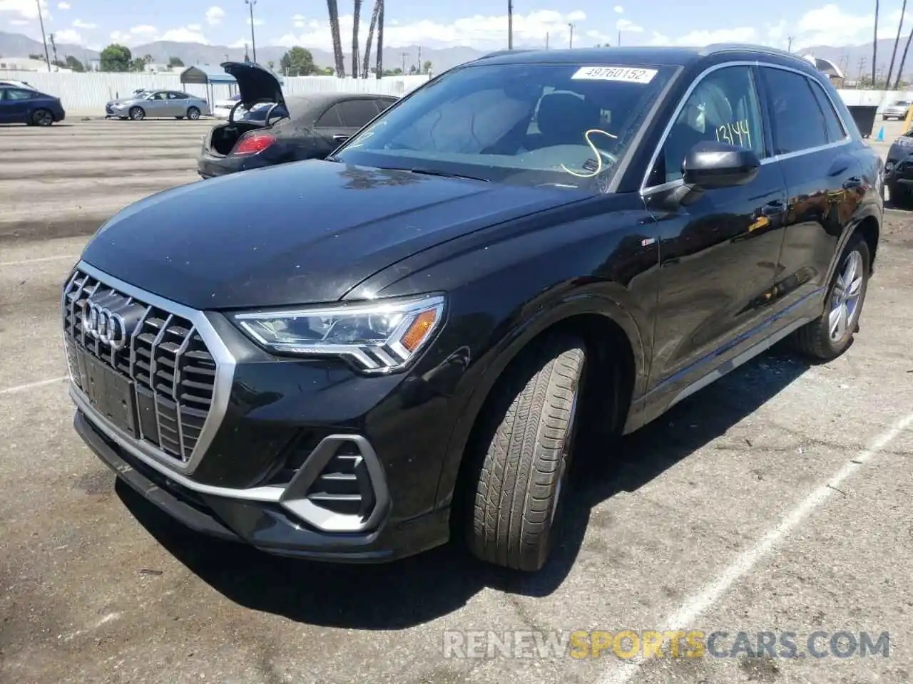 2 Photograph of a damaged car WA1EECF35L1110111 AUDI Q3 2020