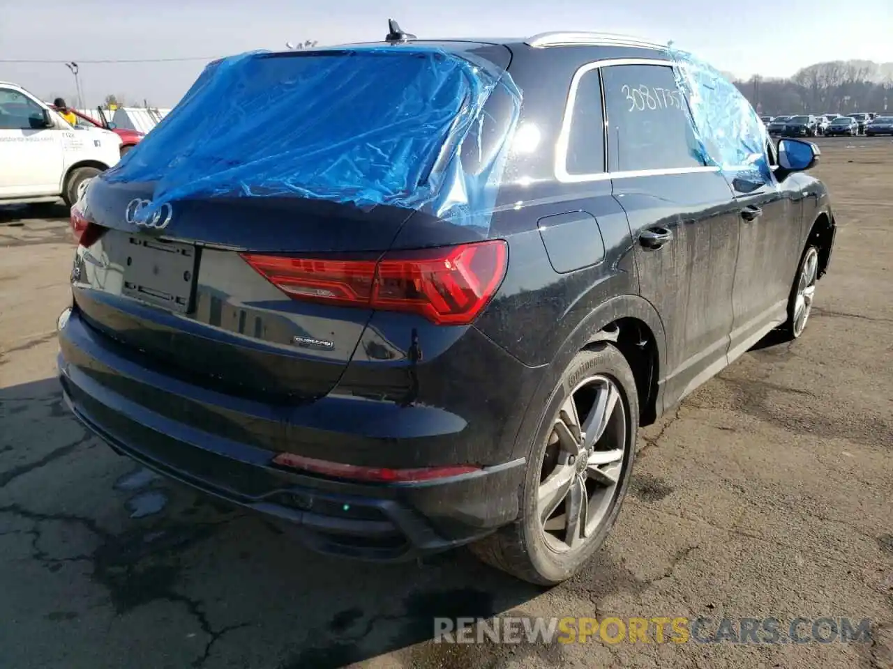 4 Фотография поврежденного автомобиля WA1EECF35L1120699 AUDI Q3 2020