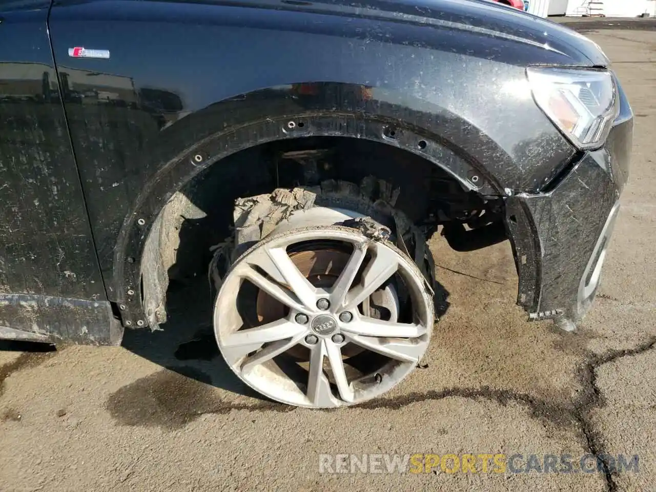 9 Photograph of a damaged car WA1EECF35L1120699 AUDI Q3 2020