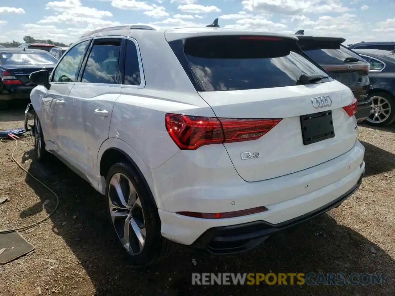 3 Photograph of a damaged car WA1EECF36L1021390 AUDI Q3 2020