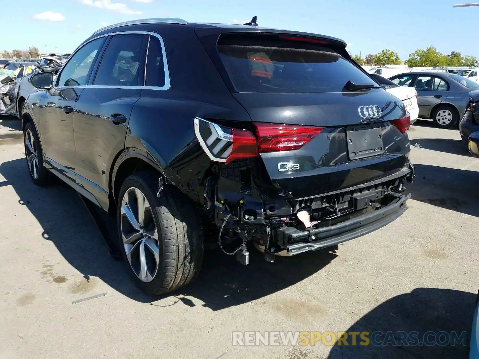 3 Photograph of a damaged car WA1EECF36L1024841 AUDI Q3 2020