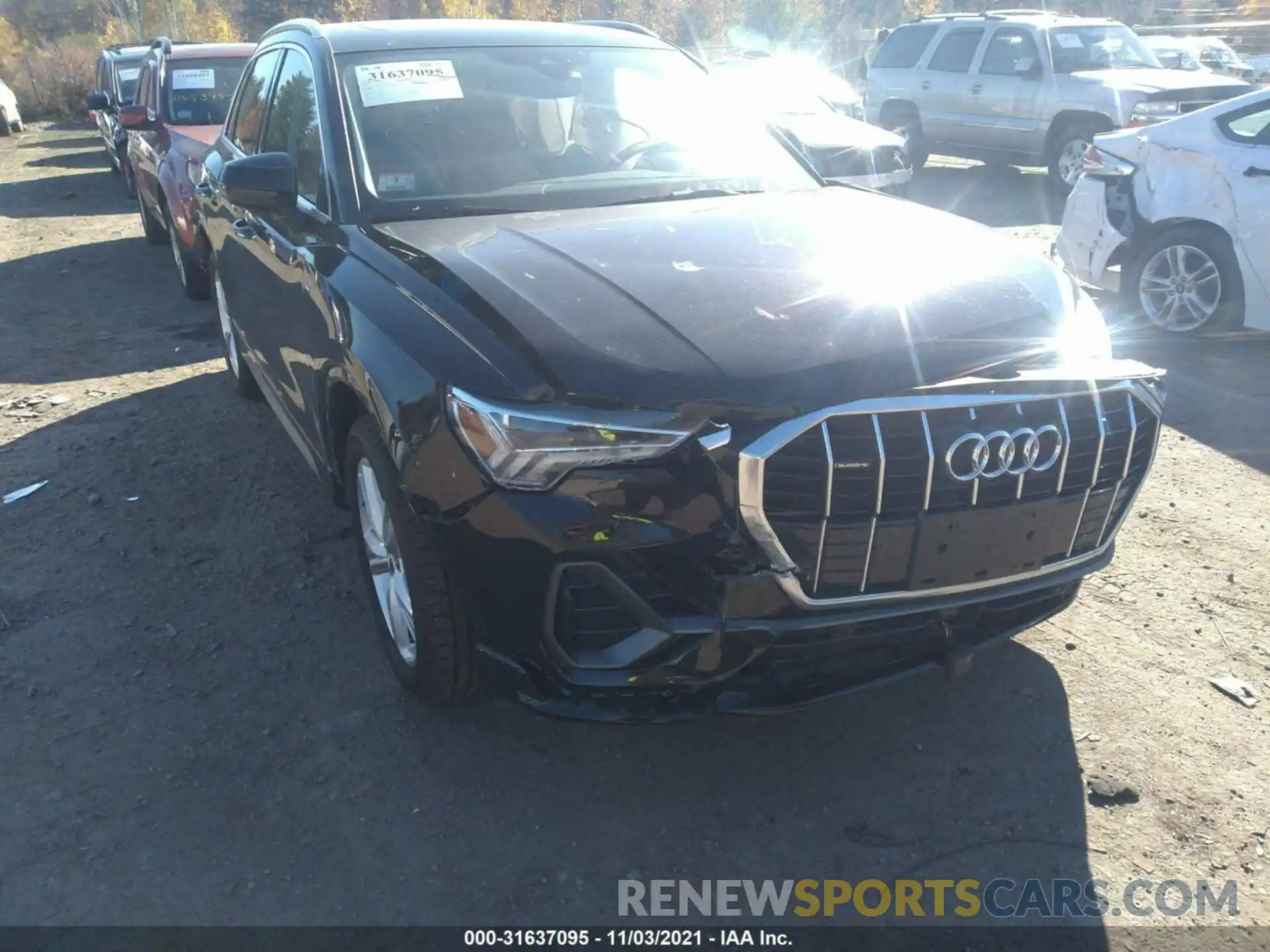 6 Photograph of a damaged car WA1EECF36L1030686 AUDI Q3 2020