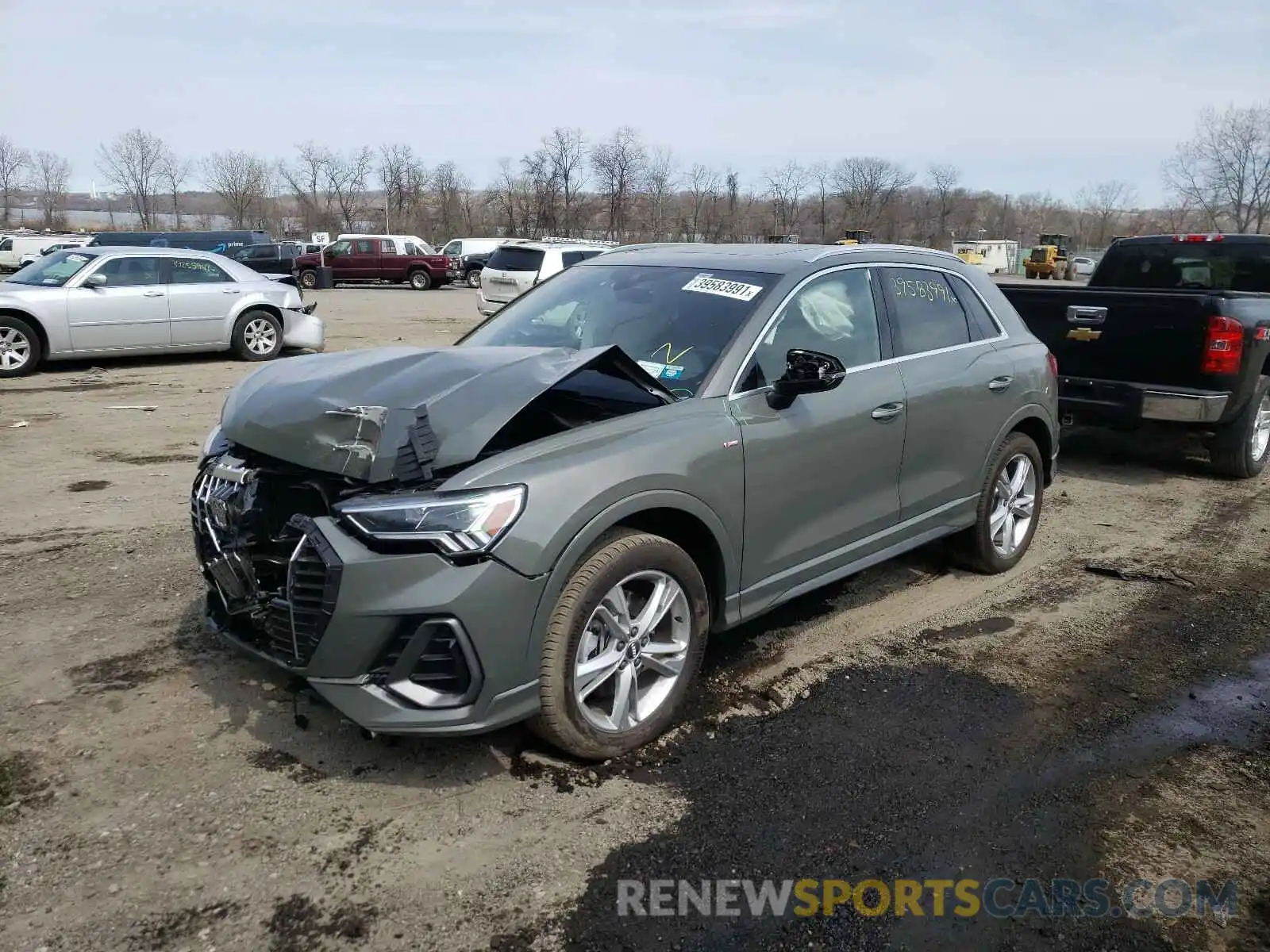 2 Photograph of a damaged car WA1EECF36L1033006 AUDI Q3 2020