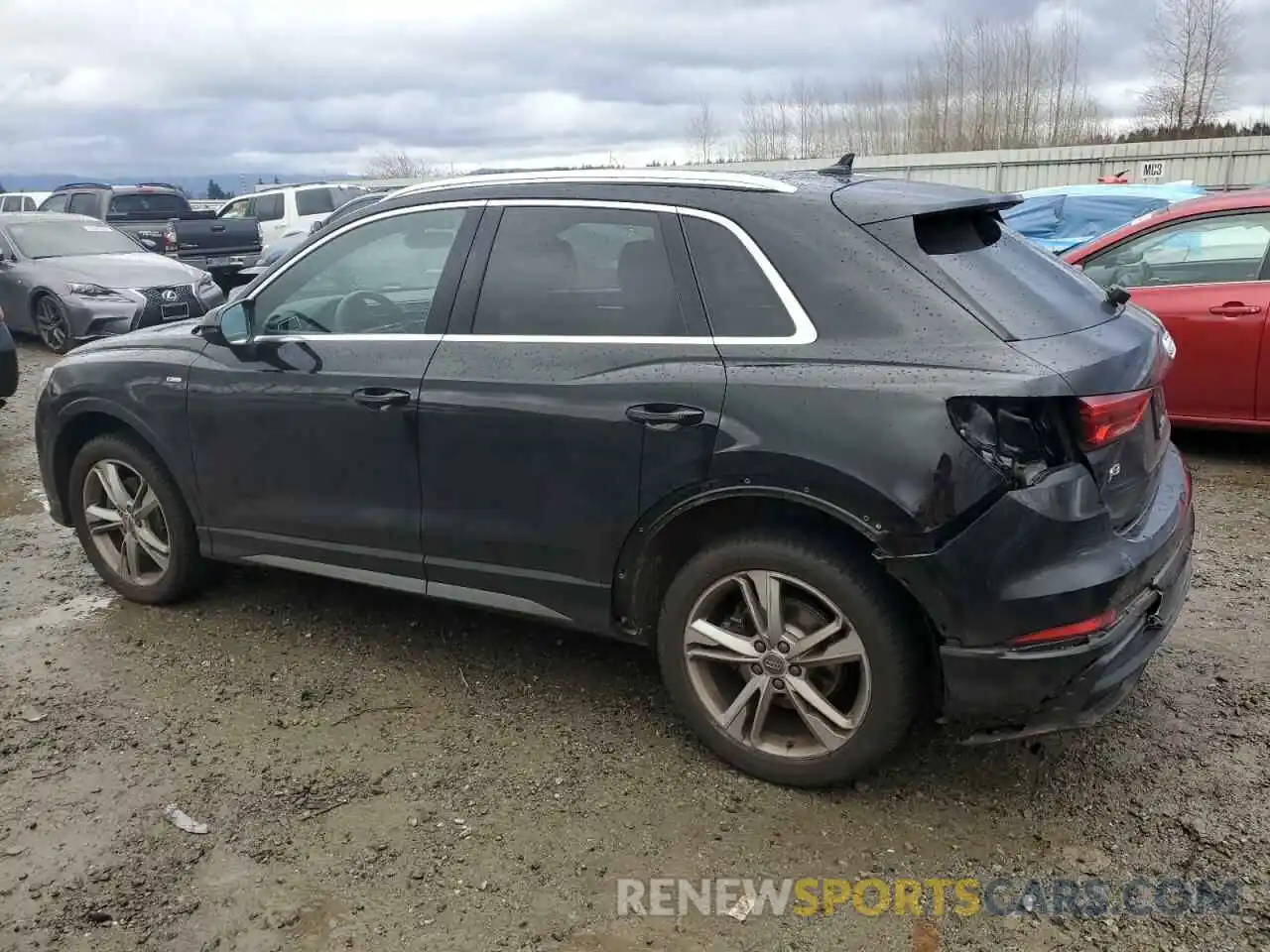 2 Фотография поврежденного автомобиля WA1EECF36L1087440 AUDI Q3 2020