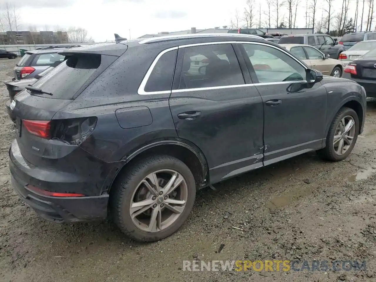 3 Фотография поврежденного автомобиля WA1EECF36L1087440 AUDI Q3 2020