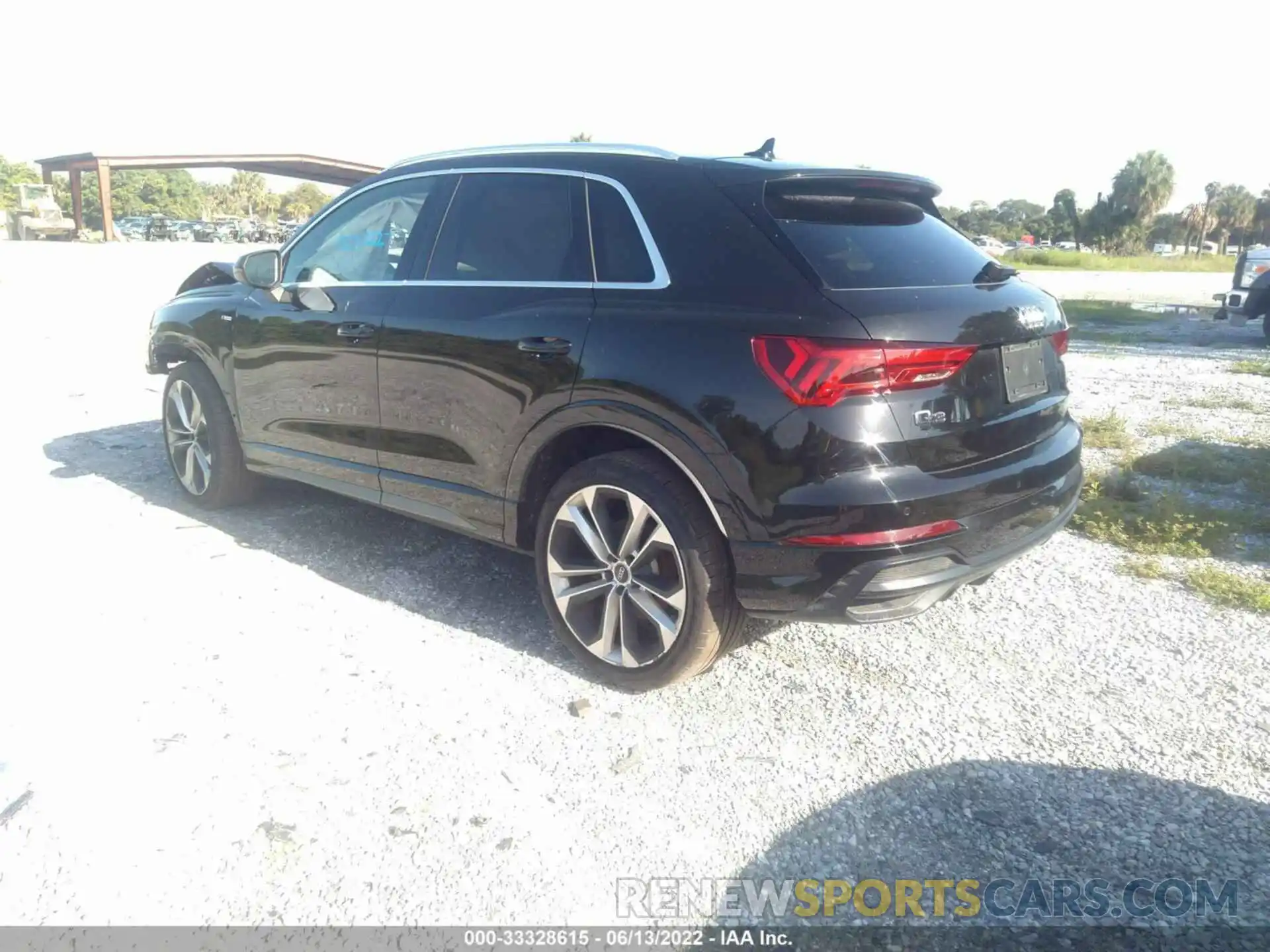 3 Photograph of a damaged car WA1EECF36L1111610 AUDI Q3 2020