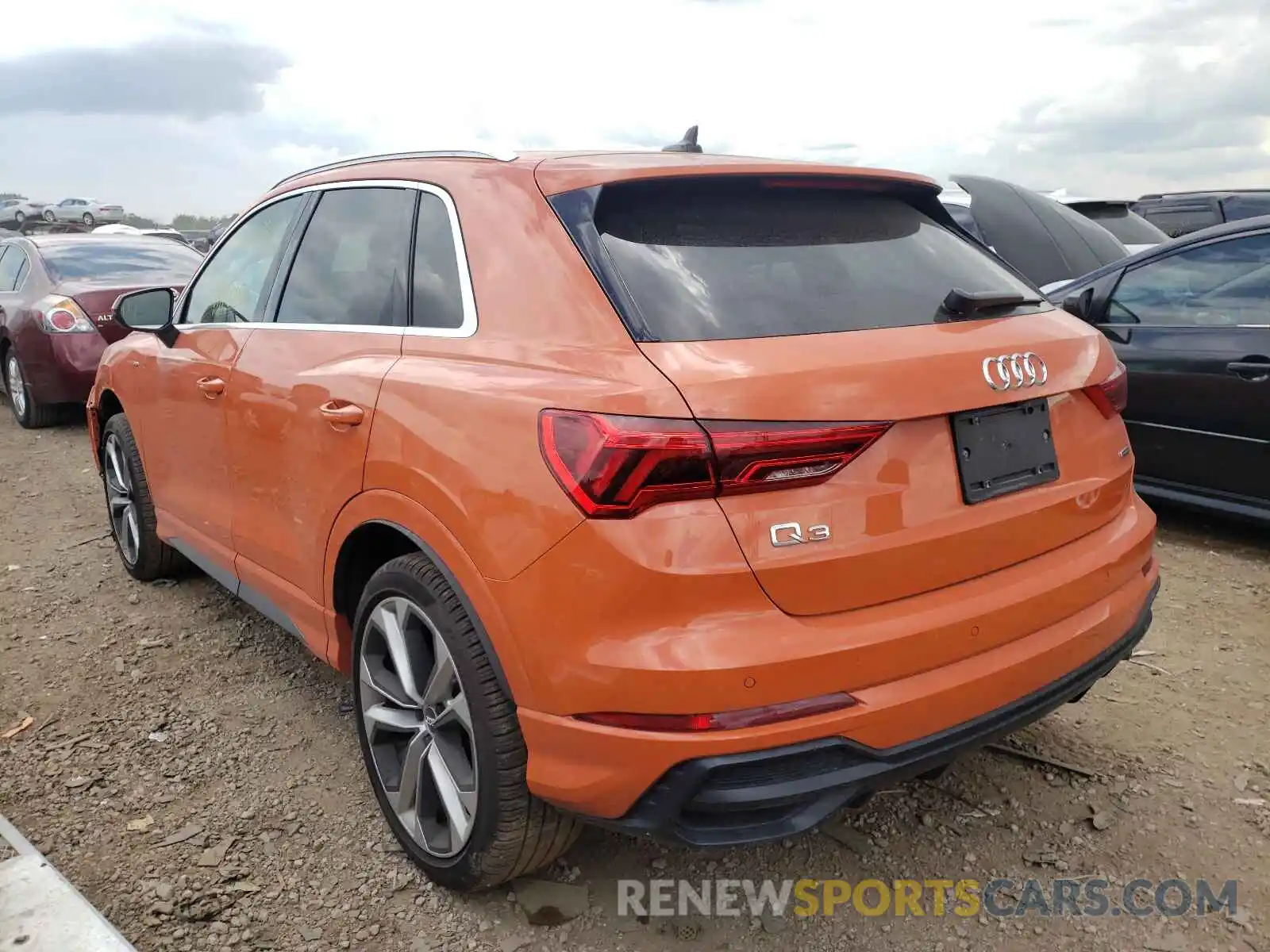 3 Фотография поврежденного автомобиля WA1EECF36L1119853 AUDI Q3 2020