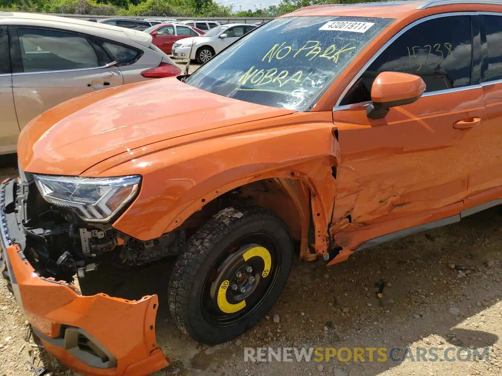 9 Photograph of a damaged car WA1EECF37L1006896 AUDI Q3 2020