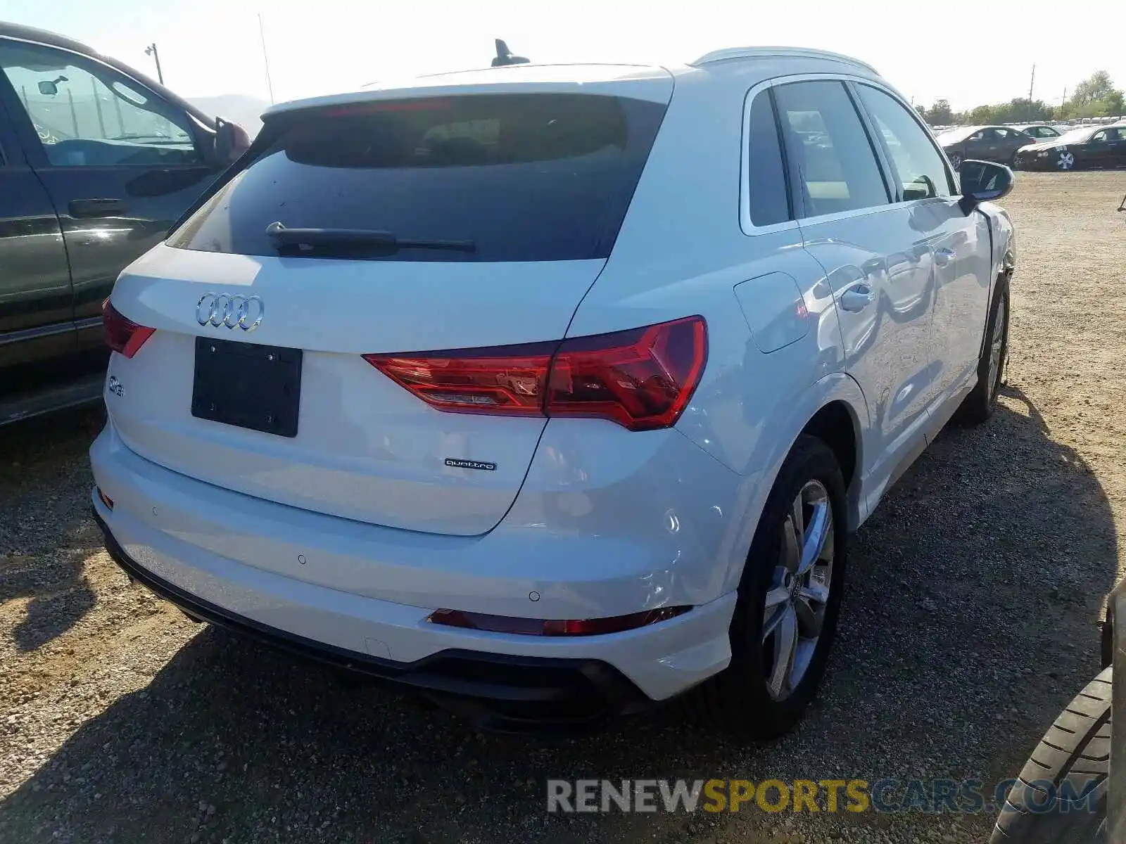 4 Photograph of a damaged car WA1EECF37L1031250 AUDI Q3 2020