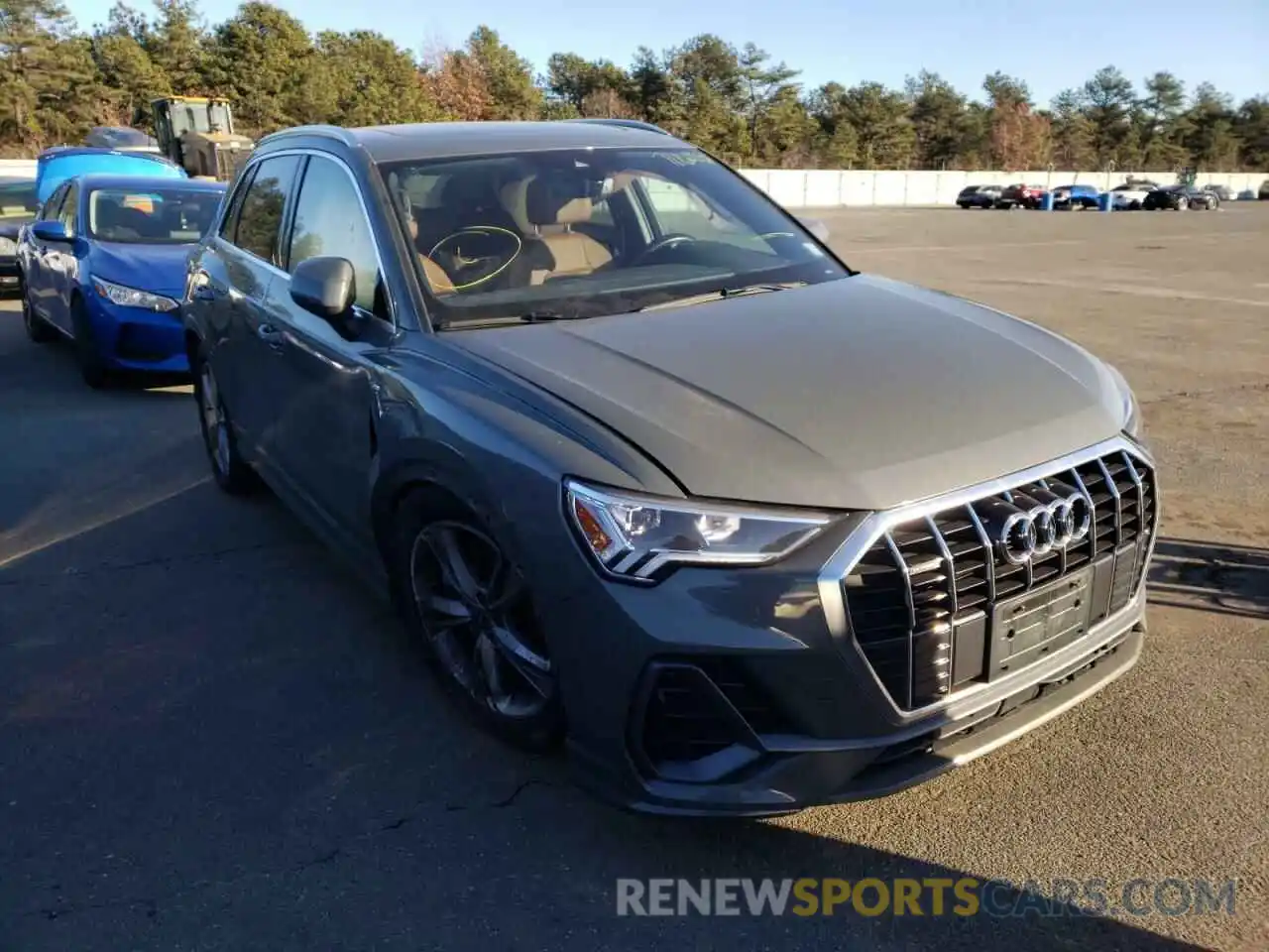 1 Photograph of a damaged car WA1EECF37L1031653 AUDI Q3 2020