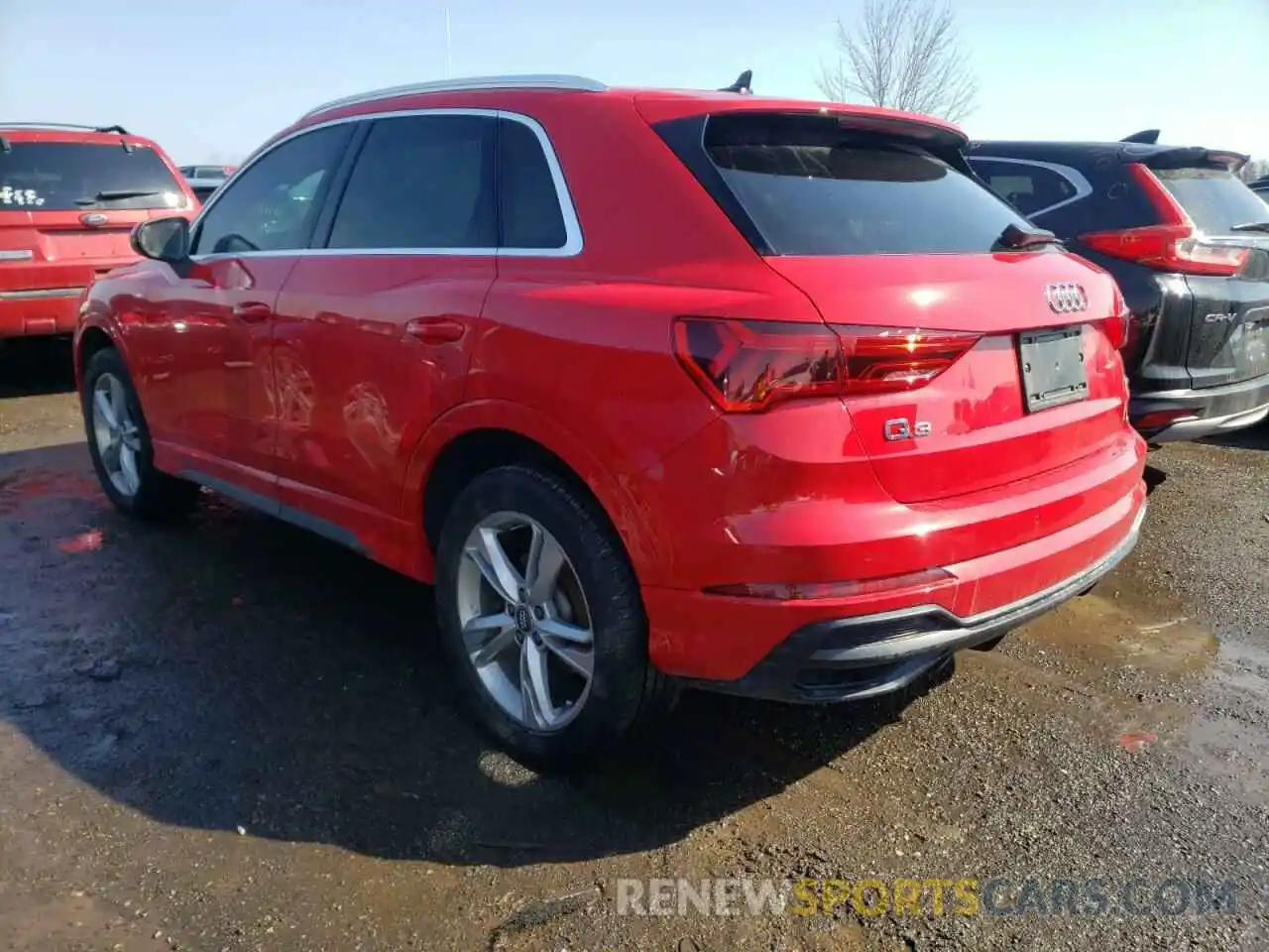 3 Photograph of a damaged car WA1EECF37L1034374 AUDI Q3 2020