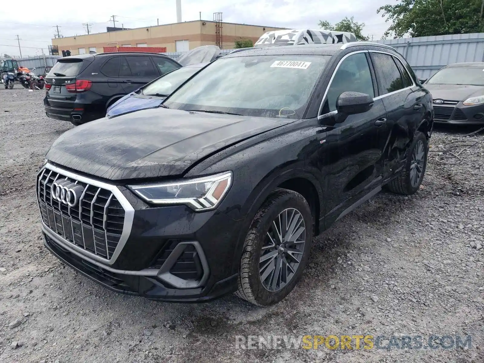 2 Photograph of a damaged car WA1EECF37L1080500 AUDI Q3 2020