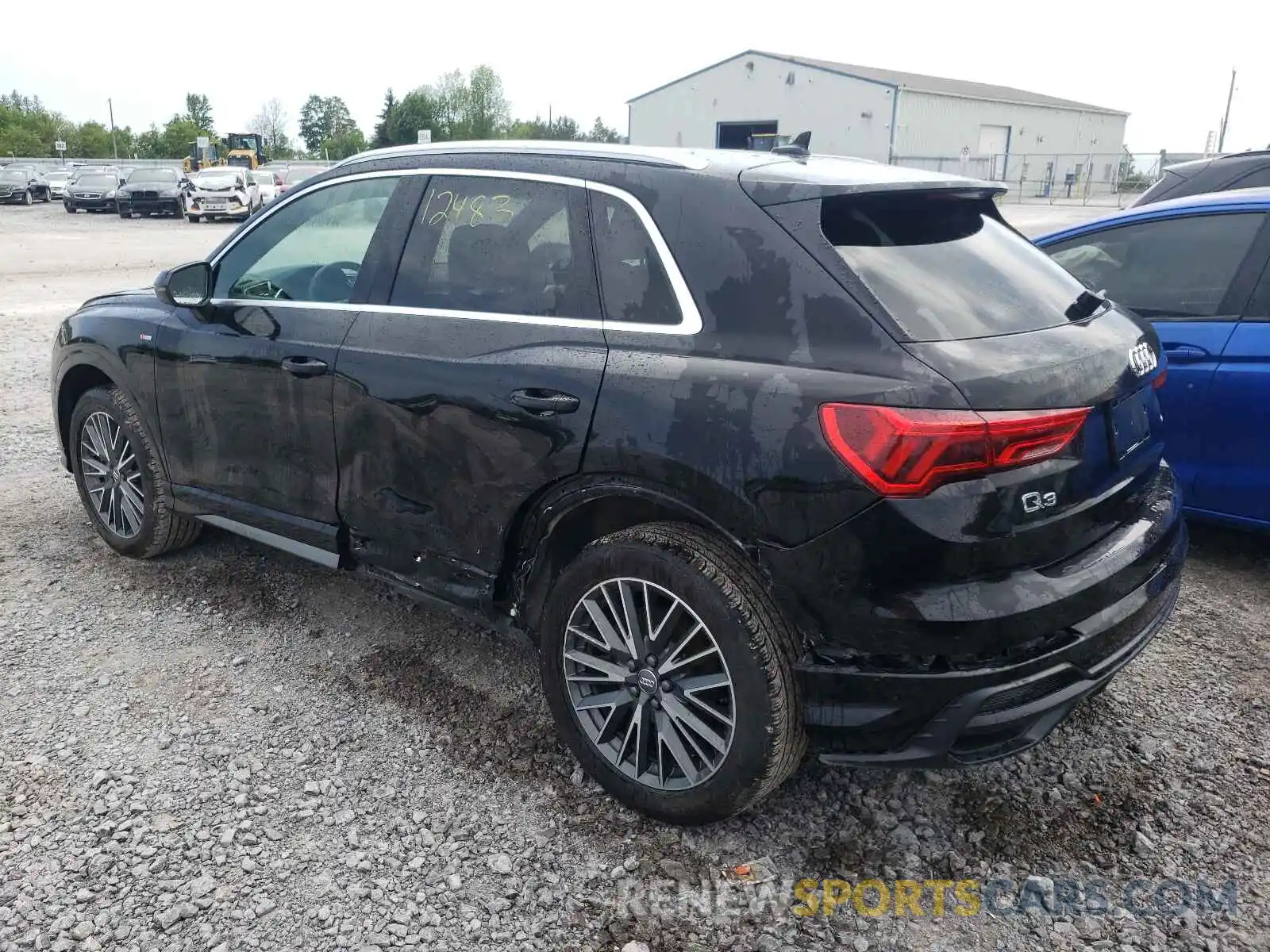 3 Фотография поврежденного автомобиля WA1EECF37L1080500 AUDI Q3 2020