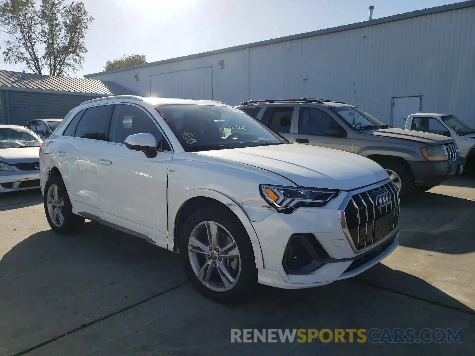 1 Photograph of a damaged car WA1EECF37L1119893 AUDI Q3 2020