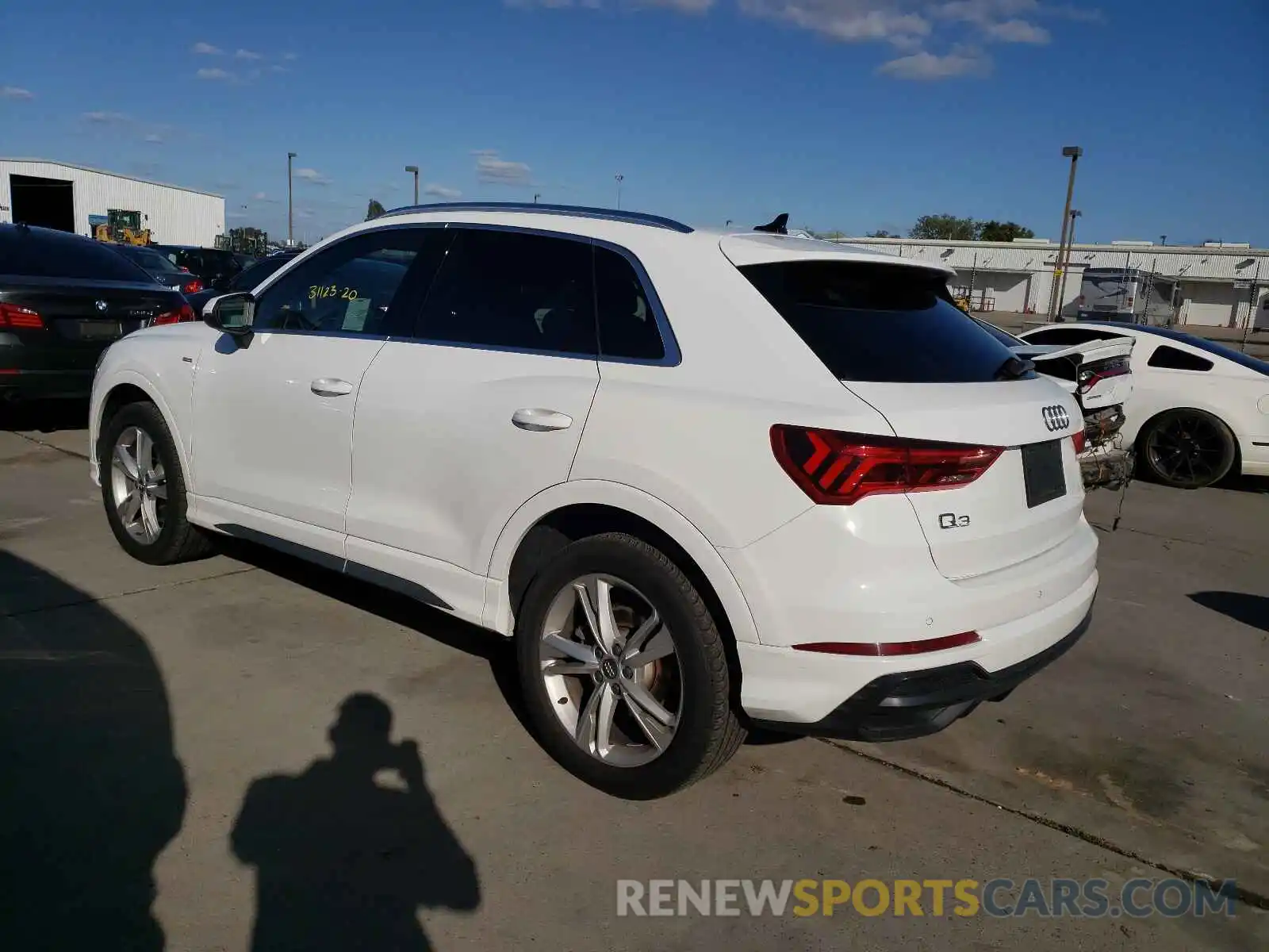 3 Photograph of a damaged car WA1EECF37L1119893 AUDI Q3 2020