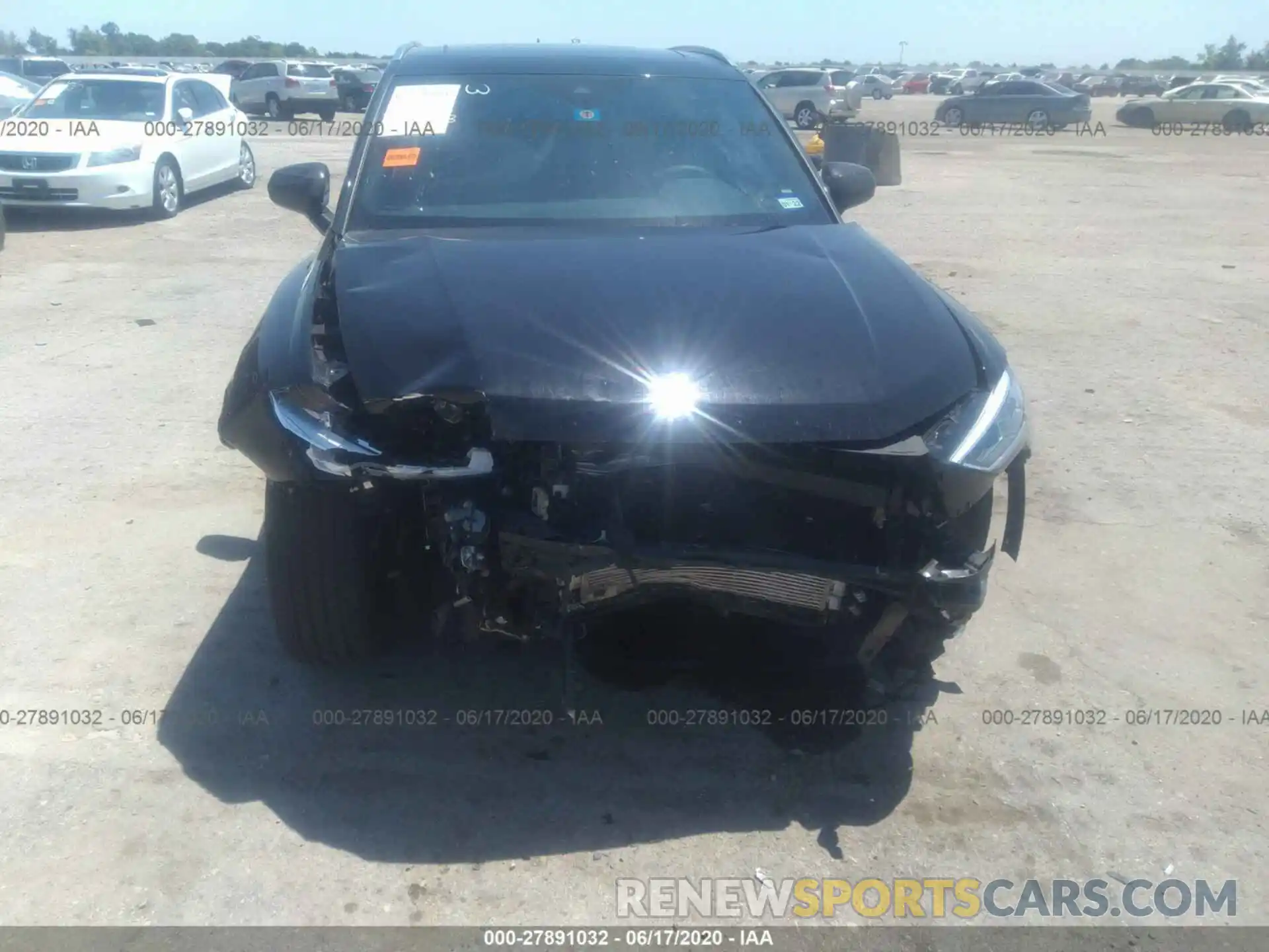 6 Photograph of a damaged car WA1EECF38L1053208 AUDI Q3 2020