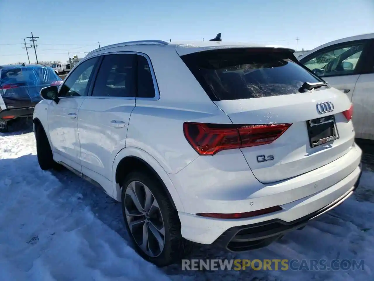 3 Photograph of a damaged car WA1EECF38L1078951 AUDI Q3 2020