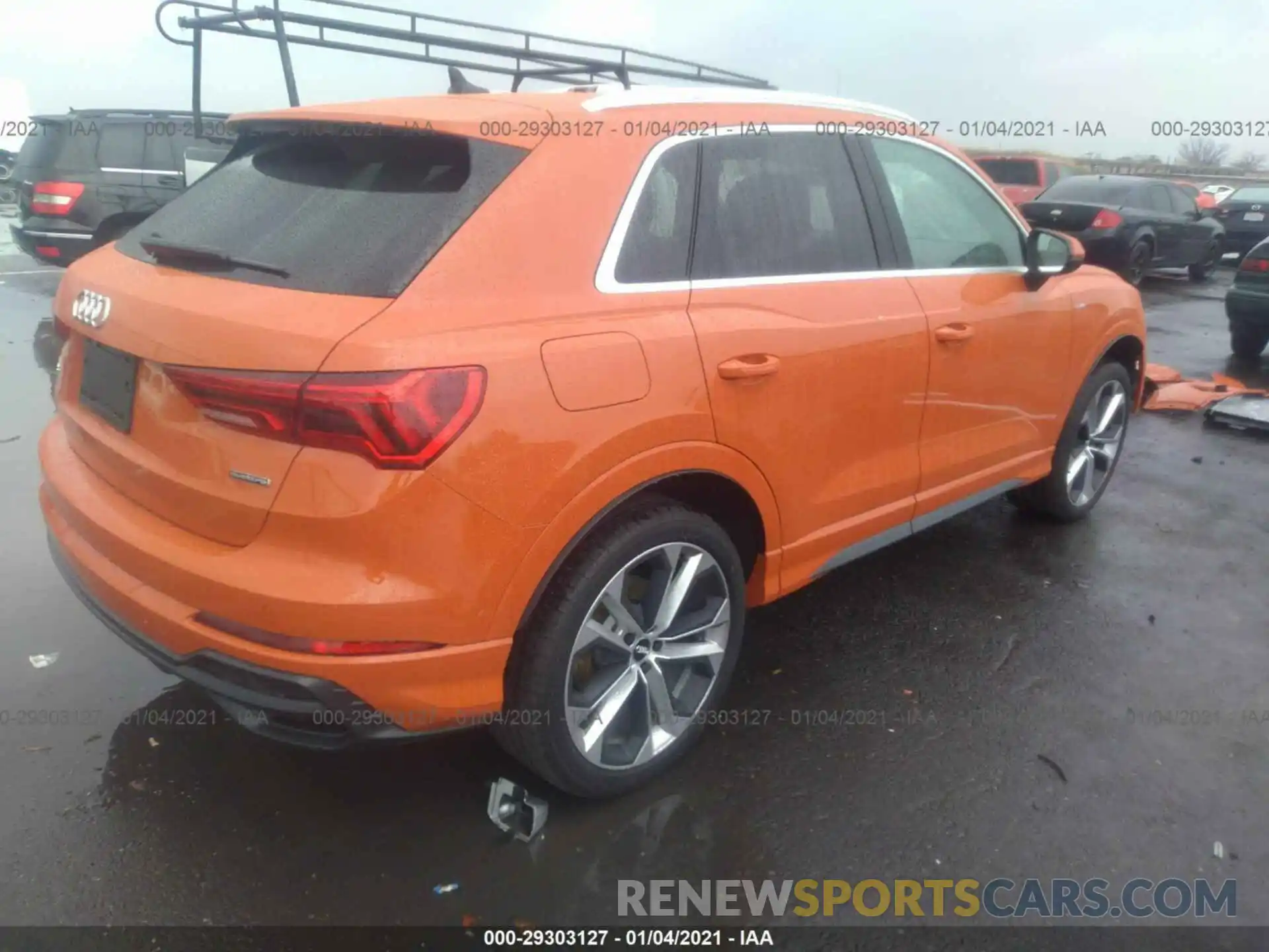 4 Фотография поврежденного автомобиля WA1EECF39L1122018 AUDI Q3 2020