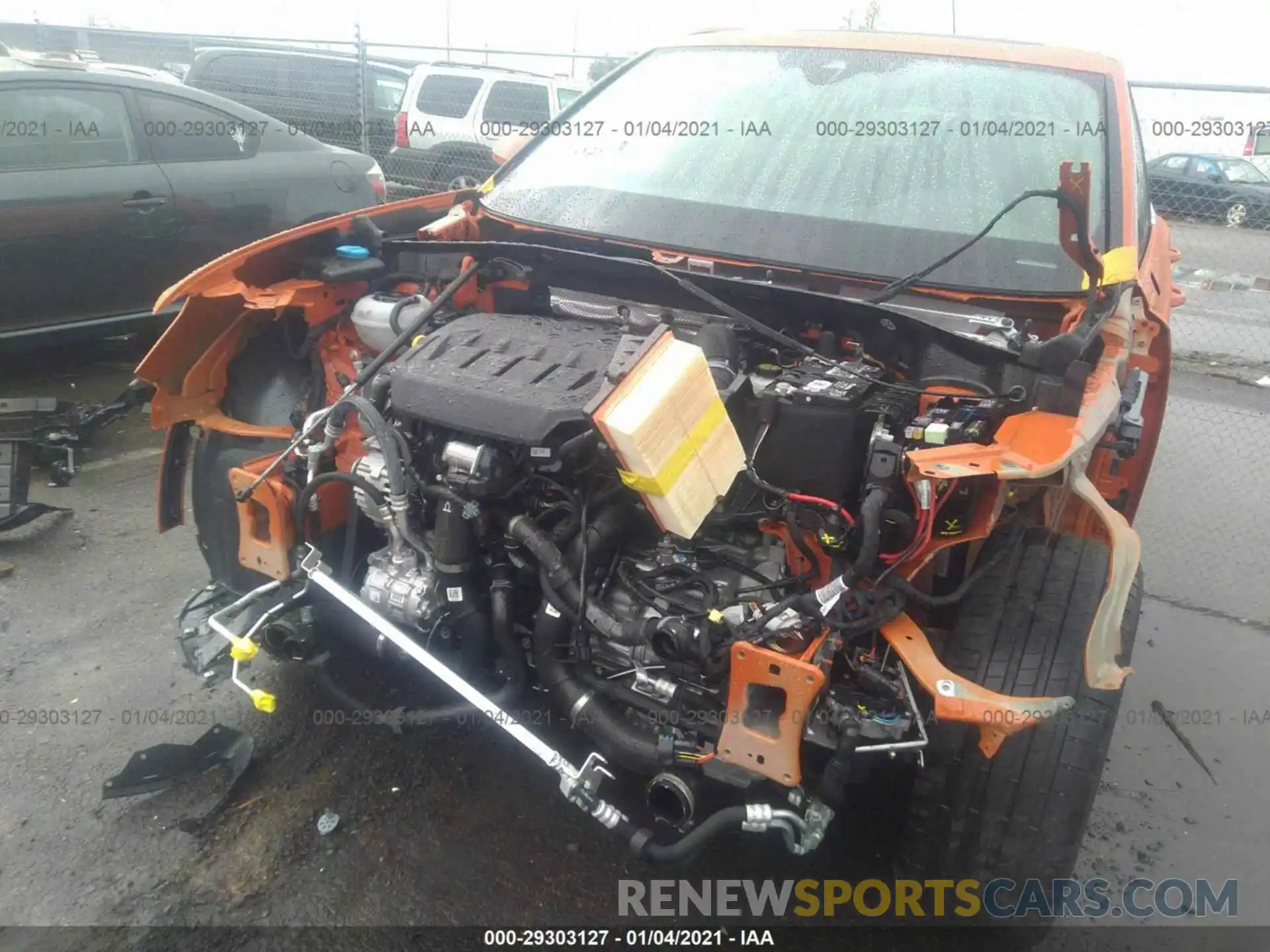 6 Photograph of a damaged car WA1EECF39L1122018 AUDI Q3 2020