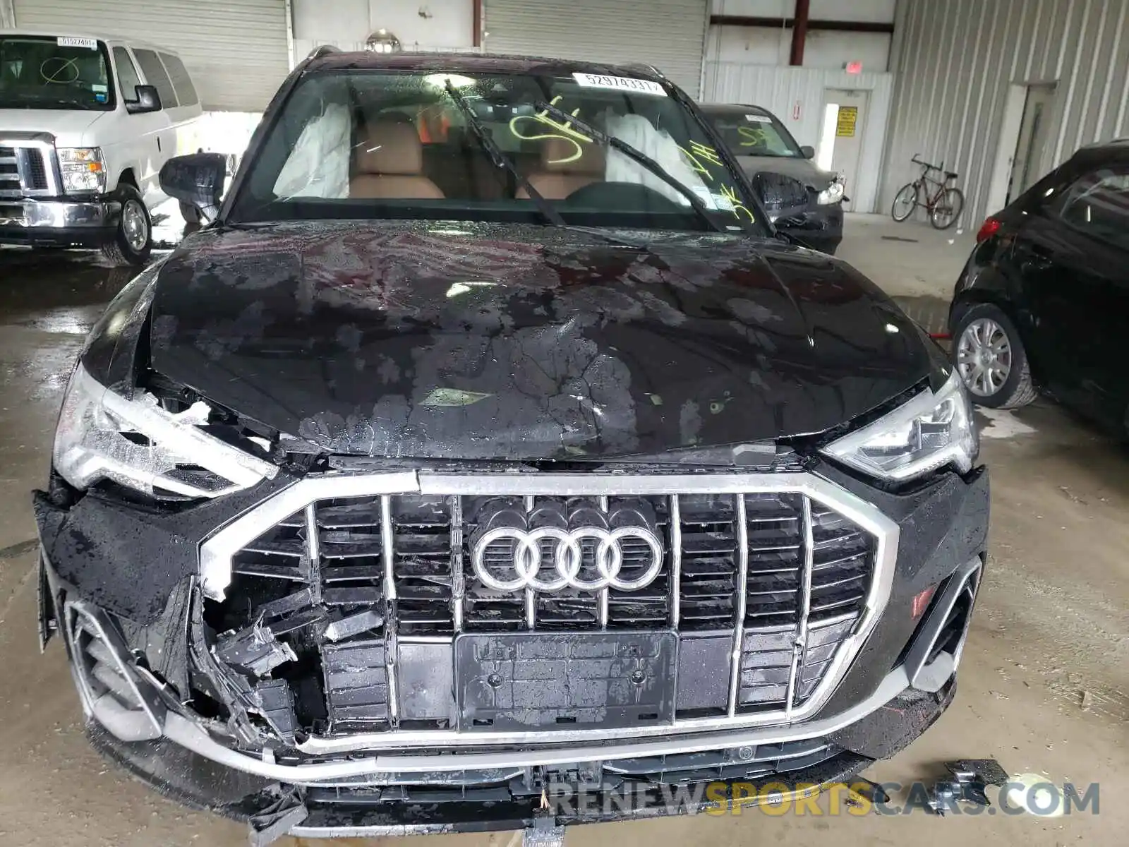 9 Фотография поврежденного автомобиля WA1EECF3XL1028326 AUDI Q3 2020