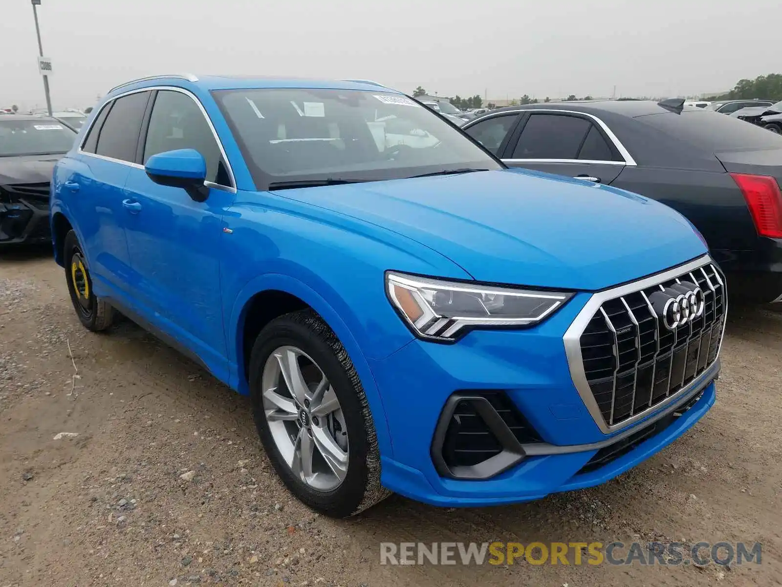 1 Фотография поврежденного автомобиля WA1EECF3XL1038578 AUDI Q3 2020