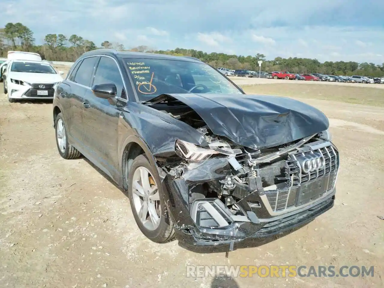 1 Photograph of a damaged car WA1EECF3XL1056207 AUDI Q3 2020