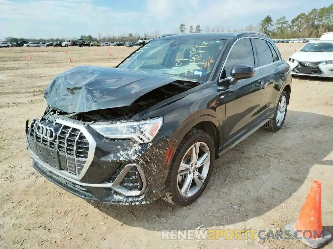 2 Photograph of a damaged car WA1EECF3XL1056207 AUDI Q3 2020