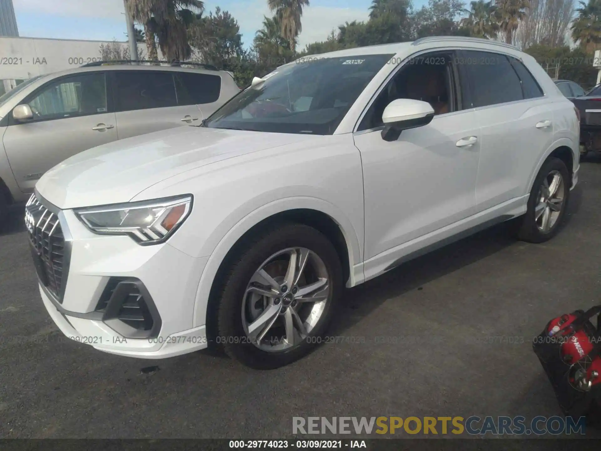 2 Photograph of a damaged car WA1EECF3XL1056725 AUDI Q3 2020