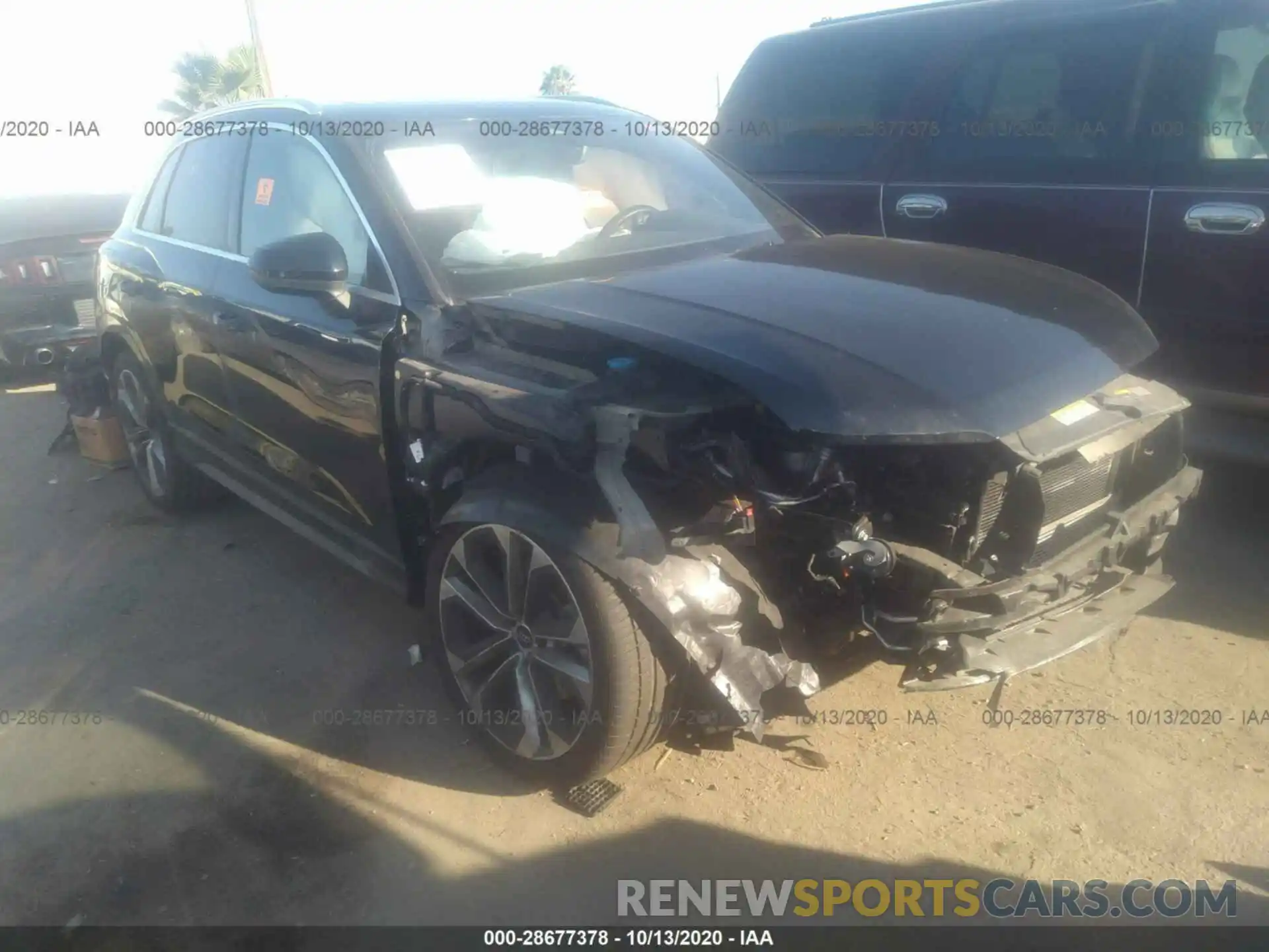 1 Photograph of a damaged car WA1EECF3XL1057017 AUDI Q3 2020