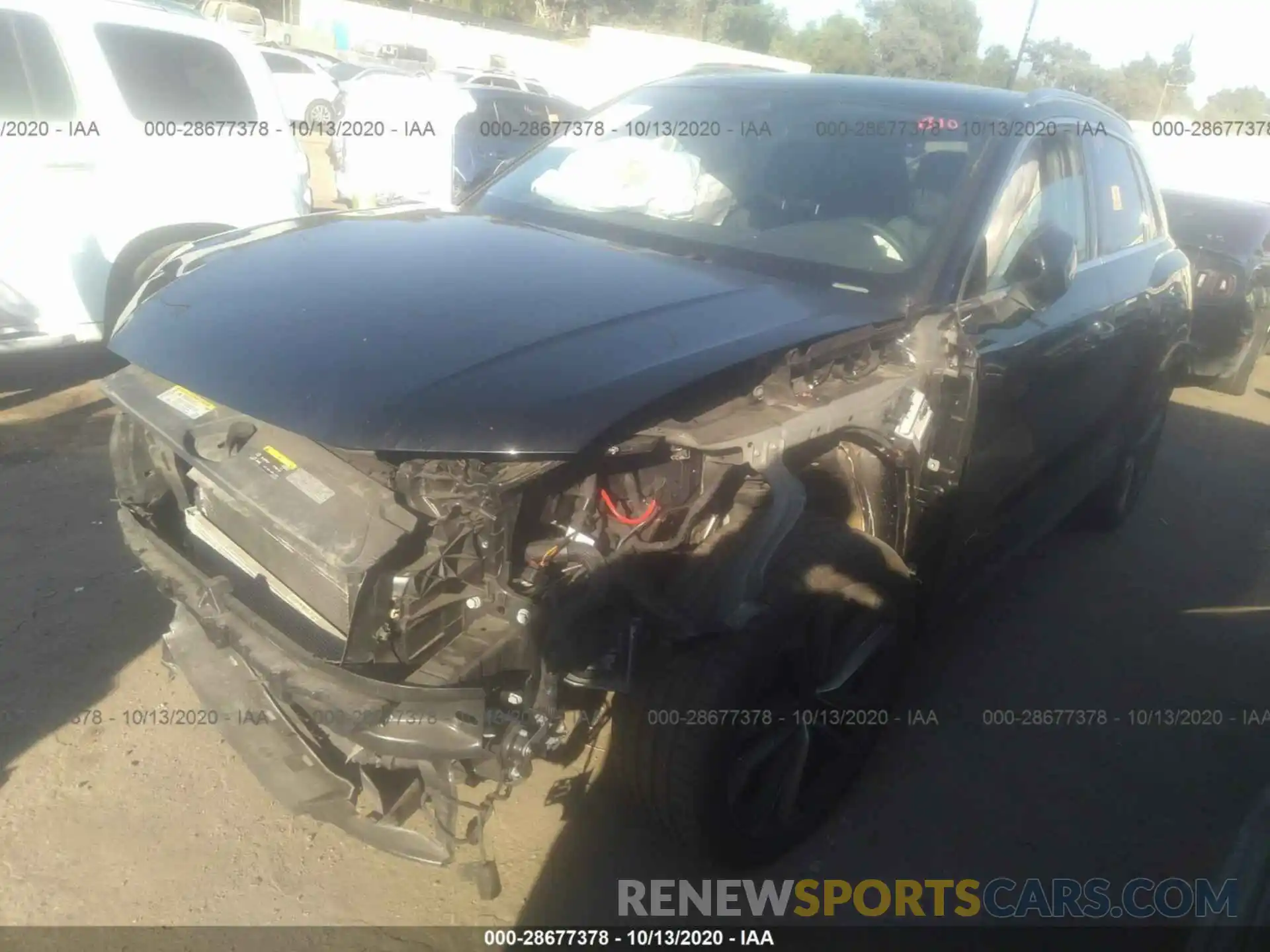 2 Photograph of a damaged car WA1EECF3XL1057017 AUDI Q3 2020