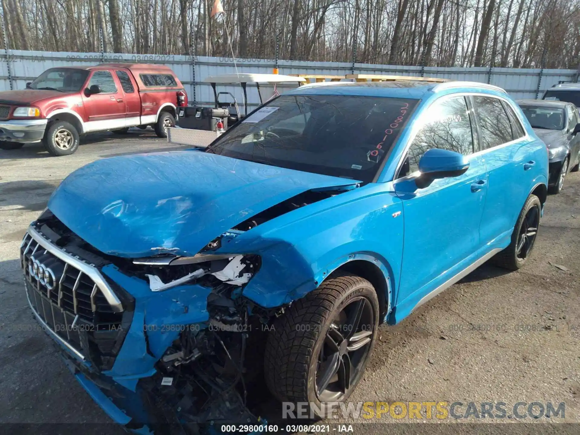 2 Photograph of a damaged car WA1EECF3XL1074058 AUDI Q3 2020