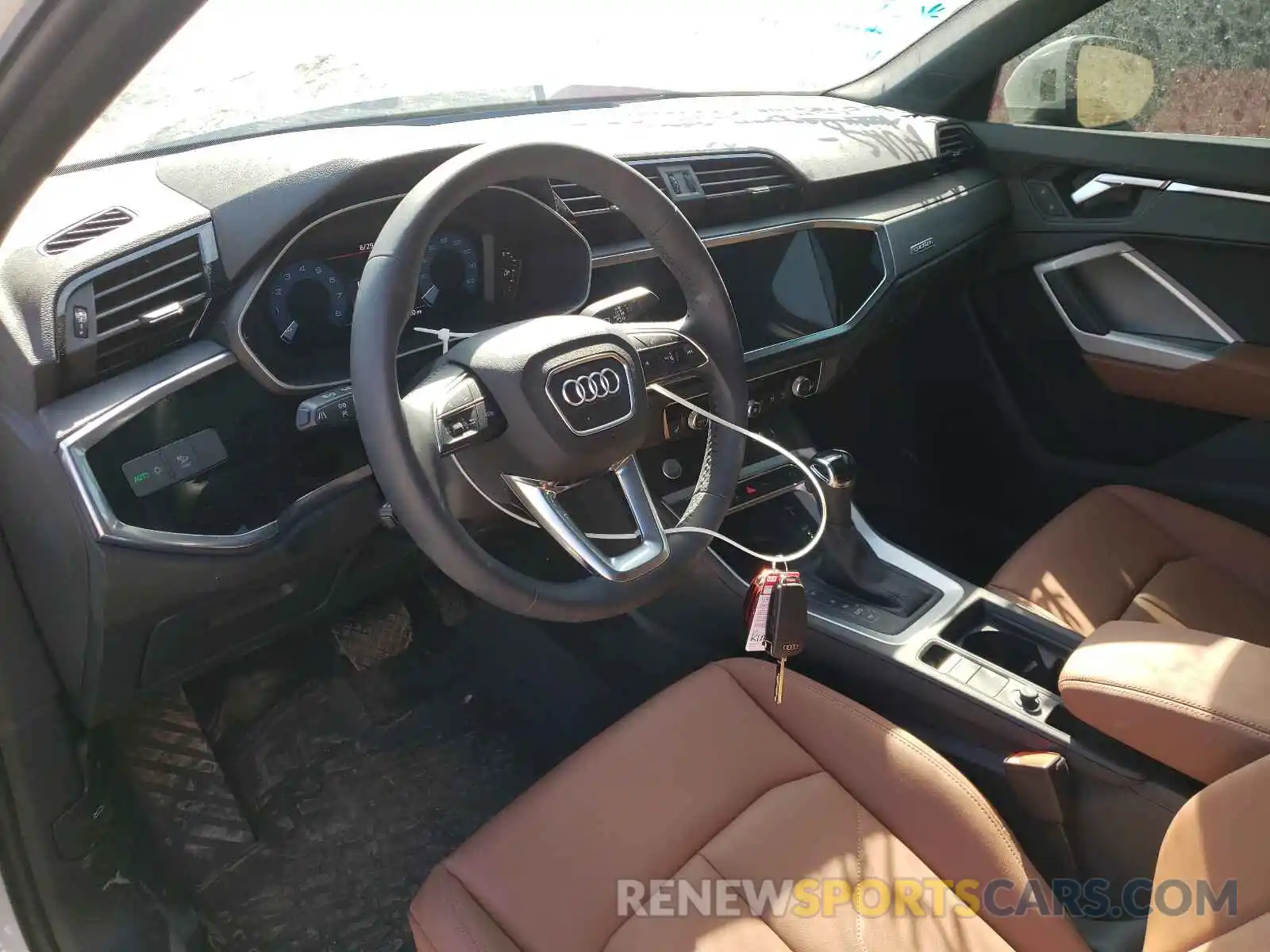 9 Фотография поврежденного автомобиля WA1EECF3XL1103901 AUDI Q3 2020